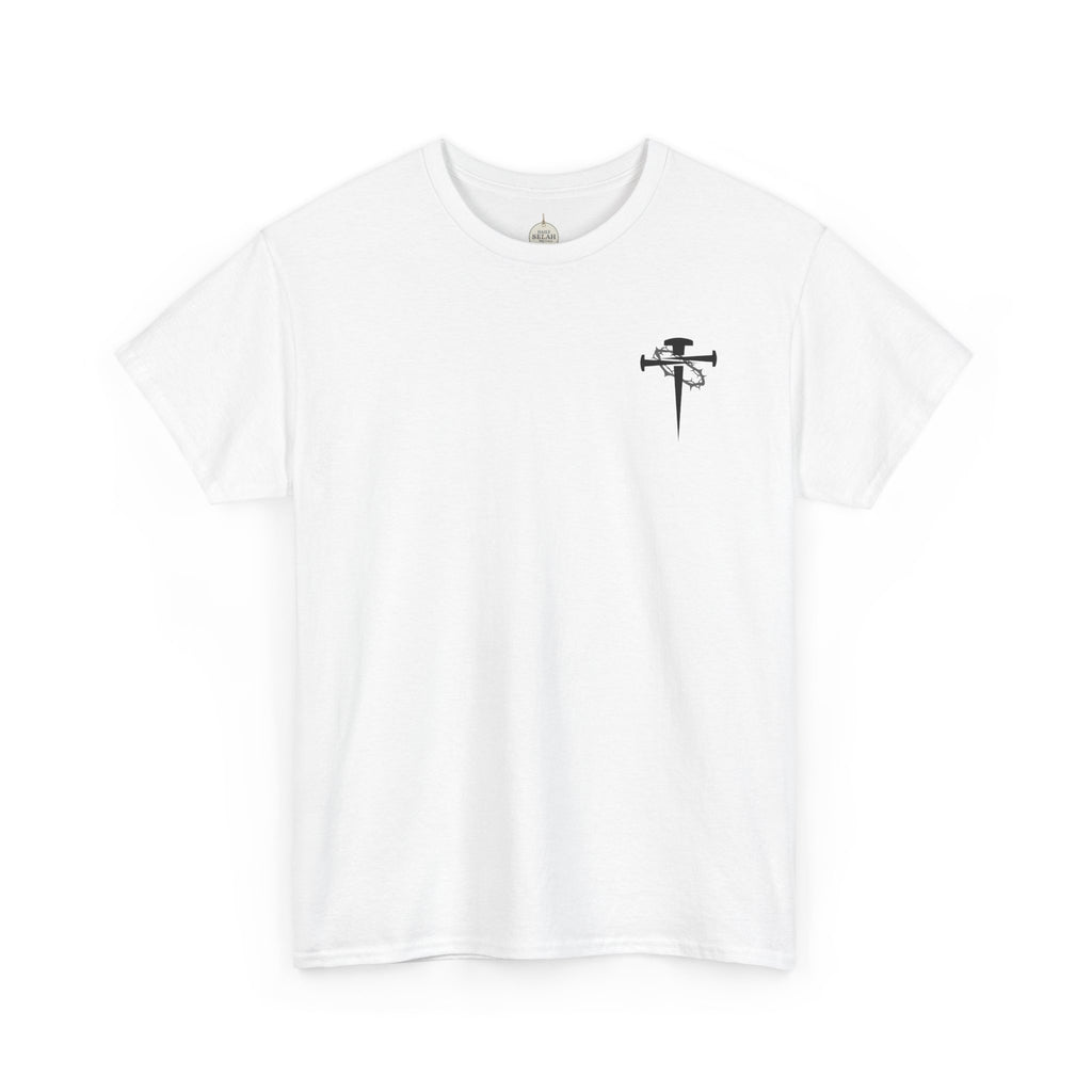 Cross & Dagger with Thorn of Crowns T-Shirt — Minimal Christian Chest Graphic