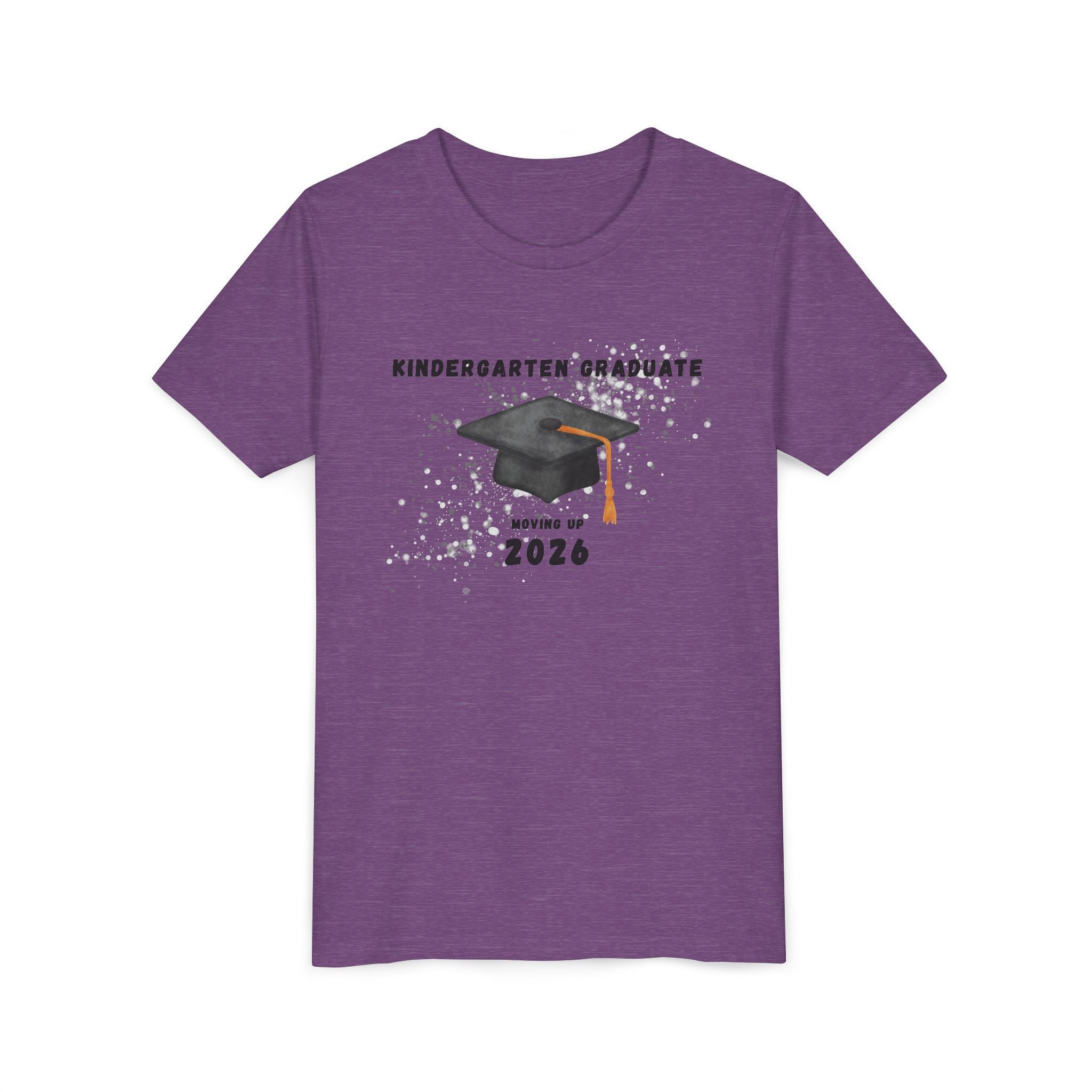 Kindergarten Graduate 2026 Youth Tee — Graduation Cap Graphic