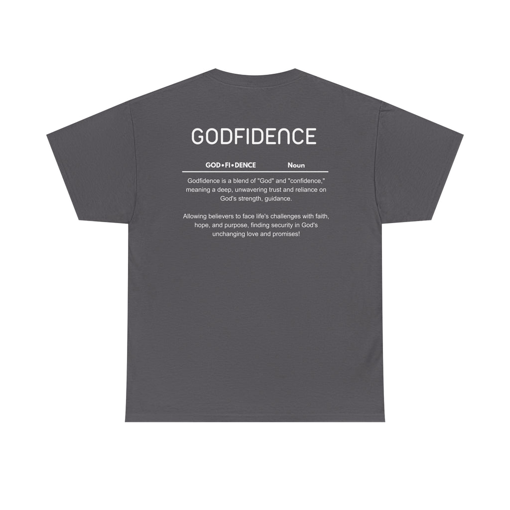 Godfidence definition tee | Christian faith shirt, faith-based typography