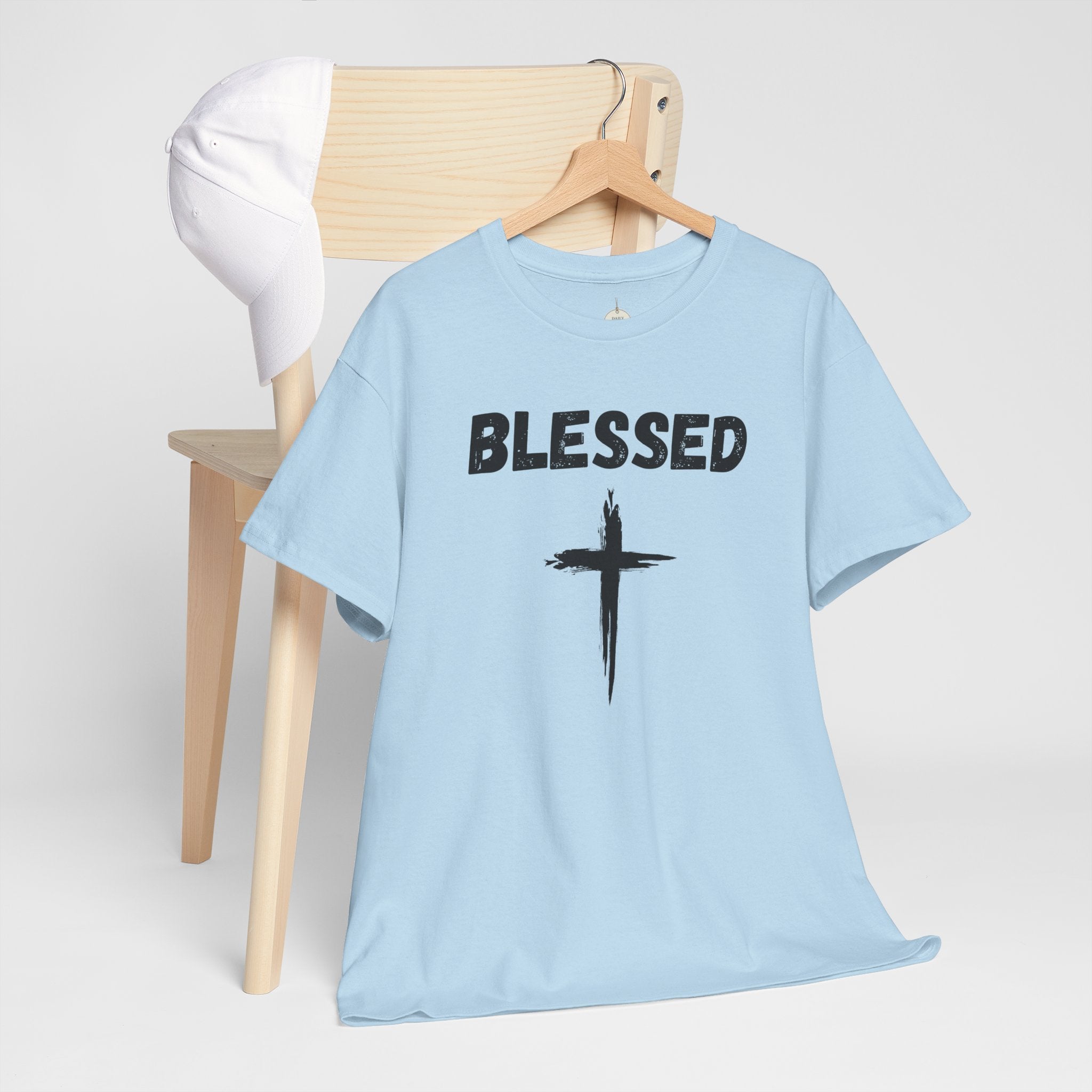 Blessed Cross T-Shirt — Christian Faith Tee