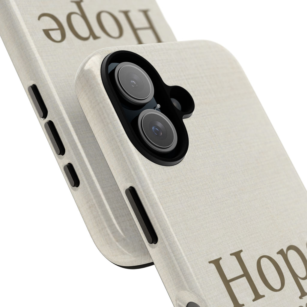 Hope (Jeremiah 29:11) Phone Case — Minimalist Christian Inspirational Cover