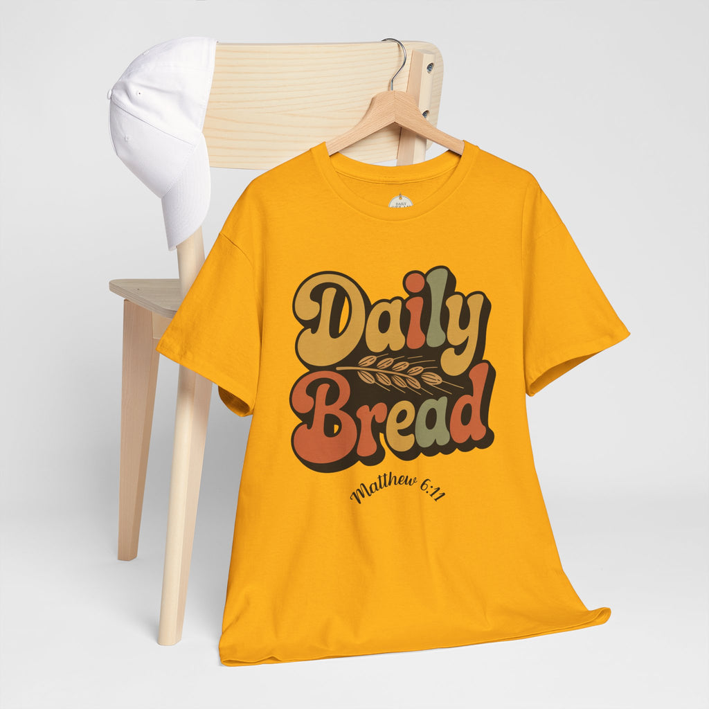Daily Bread Shirt, Matthew 6:11, Retro Christian Shirt, Vintage Faith Shirt, Lord's Prayer Shirt, Christian Gift, Scripture Shirt