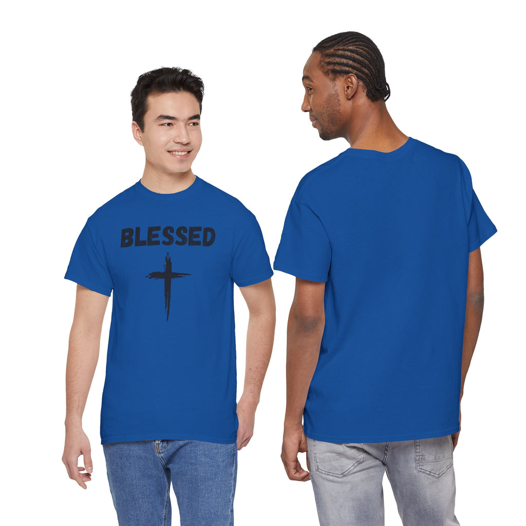 Blessed Cross T-Shirt — Christian Faith Tee