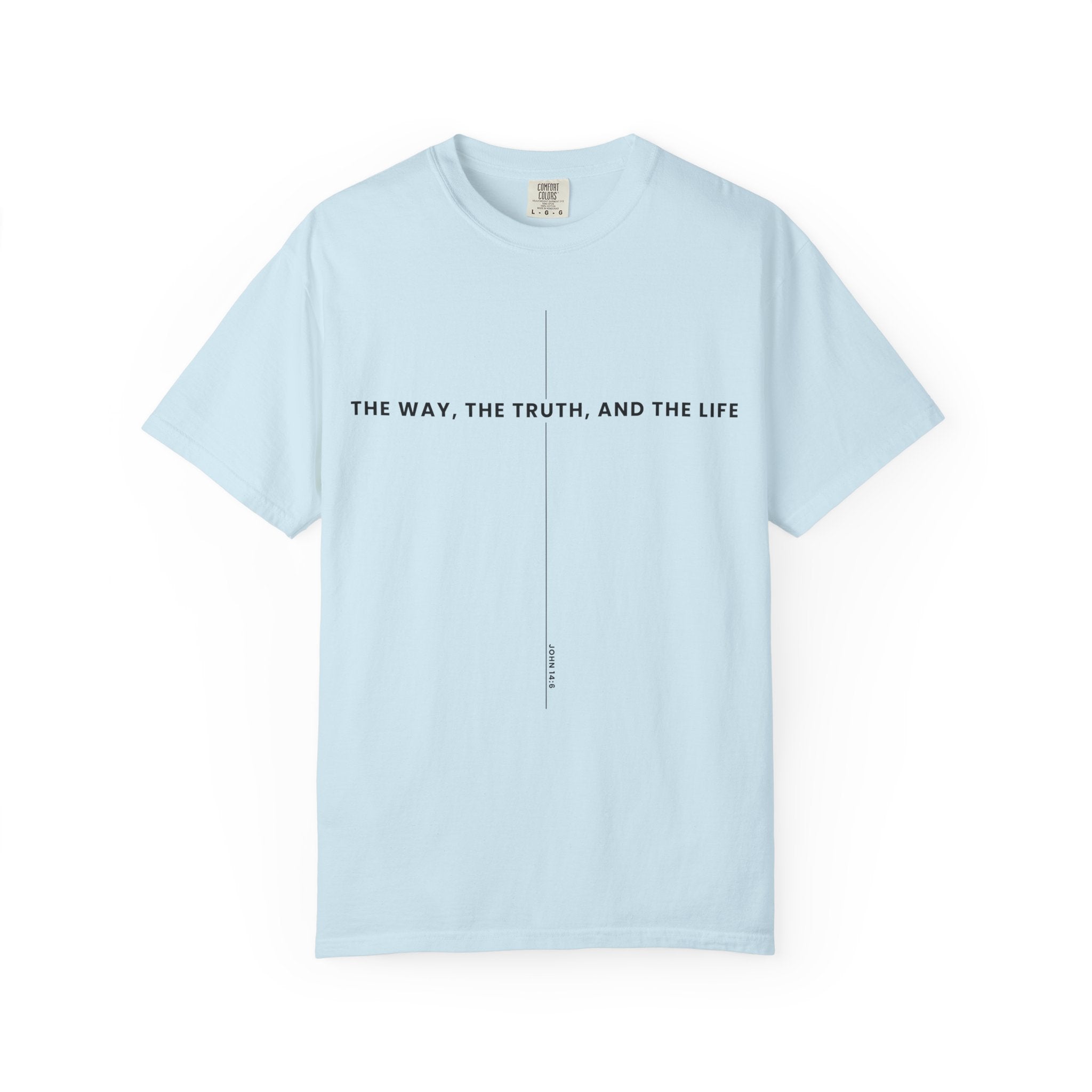 The Way The Truth And The Life T-shirt | Minimal Christian Scripture Tee