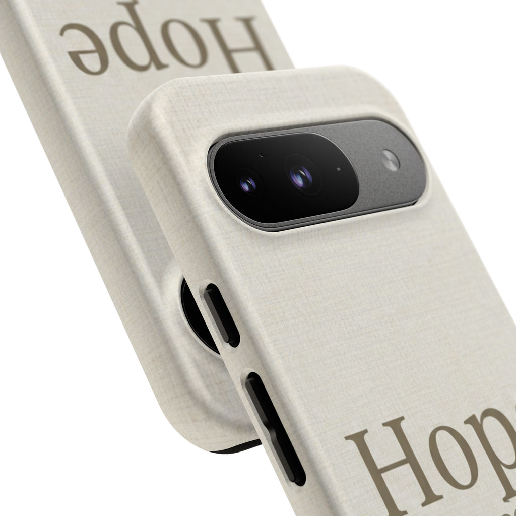 Hope (Jeremiah 29:11) Phone Case — Minimalist Christian Inspirational Cover