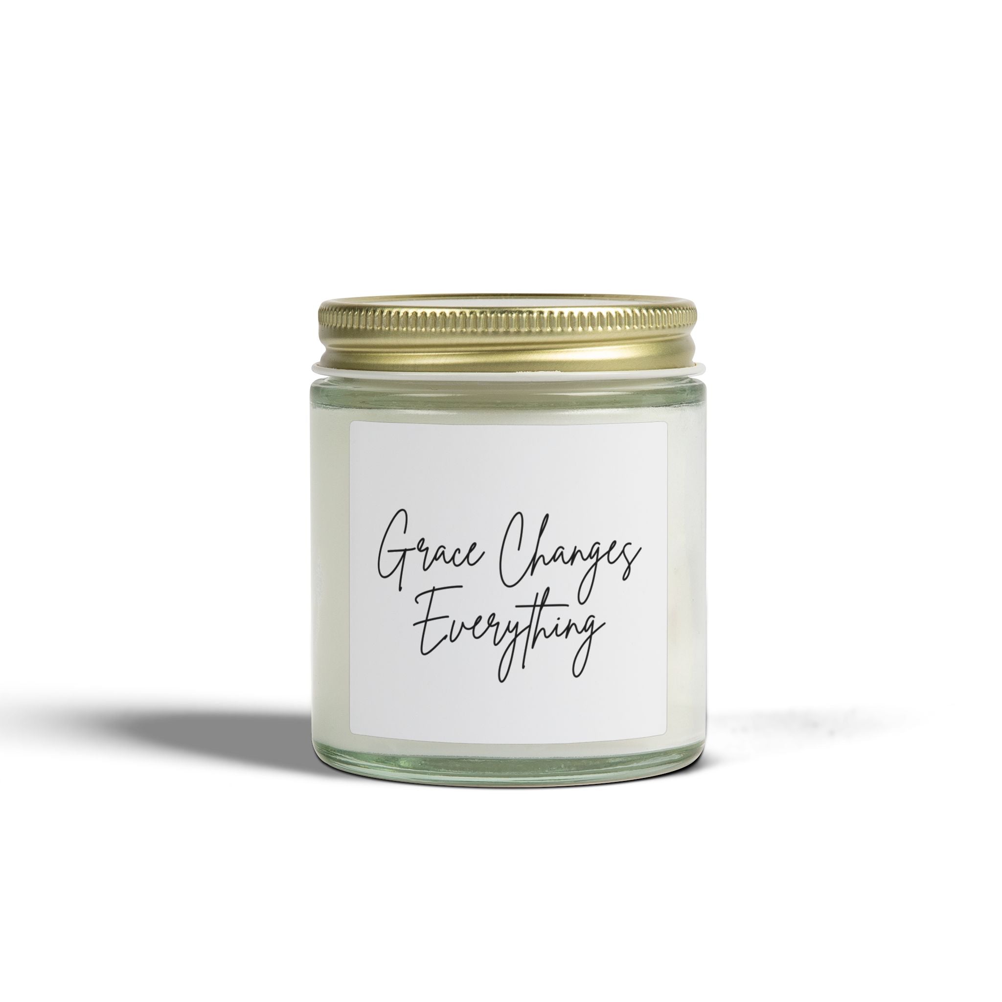 Scented Candle — "Grace Changes Everything" Faith Inspired (4oz & 9oz)