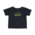 Infant Tee — Cute Green Farm Tractor Graphic Baby Shirt