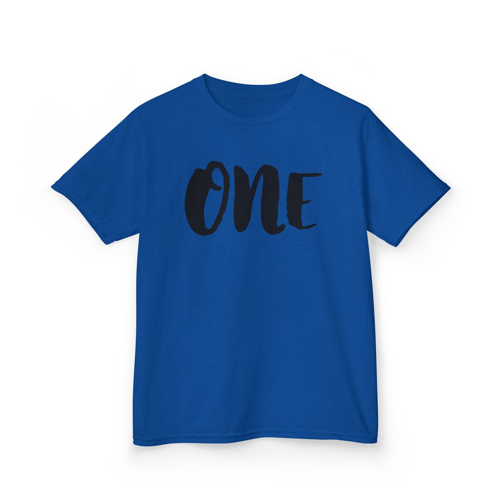 Kids 'One' Birthday T‑Shirt — First Birthday Outfit