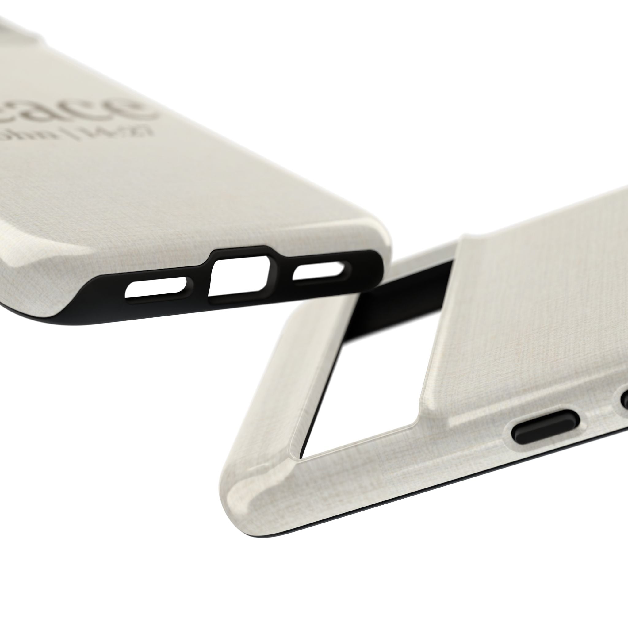 Peace (John 14:27) Phone Case — Minimalist Christian Scripture iPhone & Android Cover