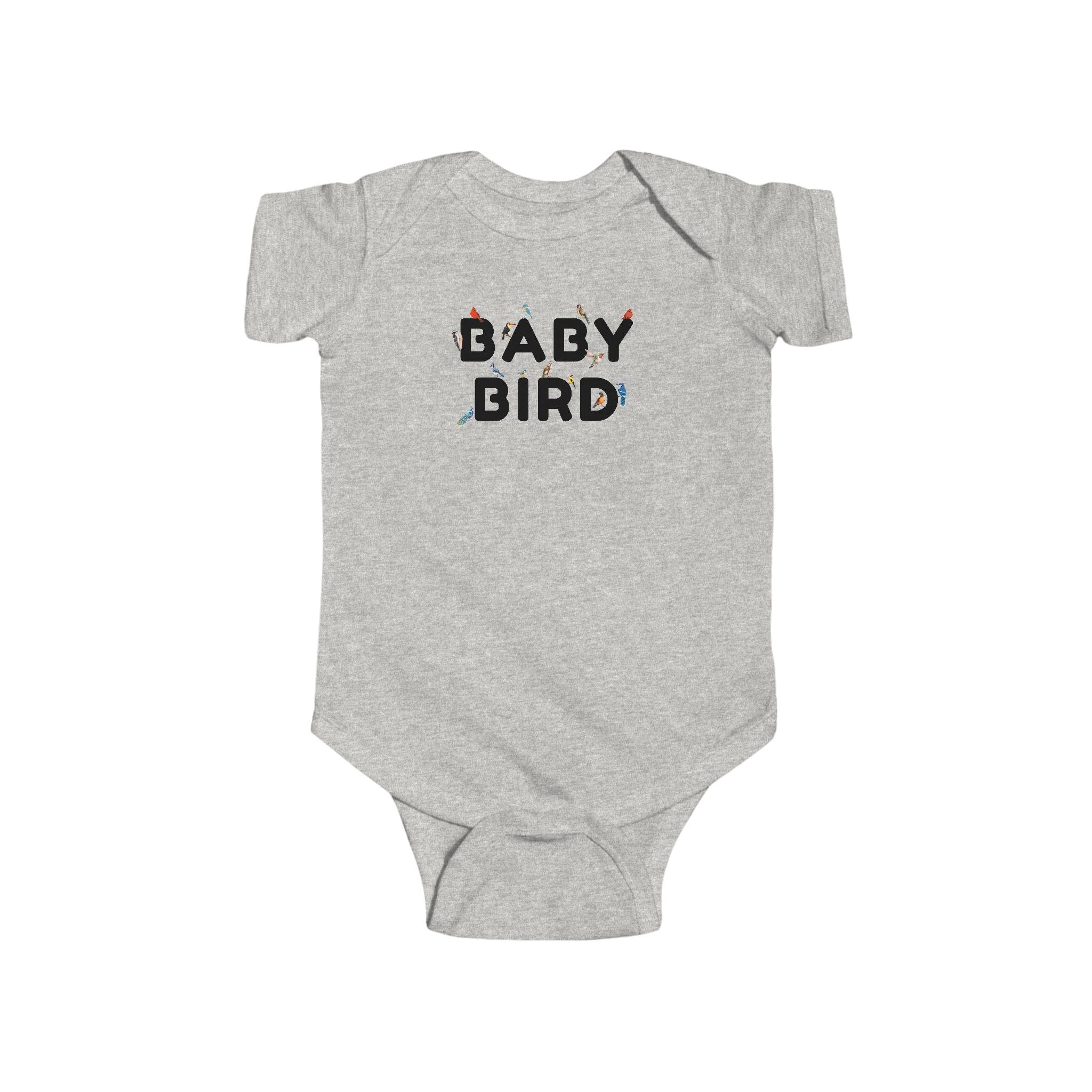 Baby Bird Infant Bodysuit — Cute Woodland Newborn Onesie