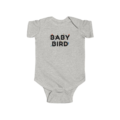 Baby Bird Infant Bodysuit — Cute Woodland Newborn Onesie