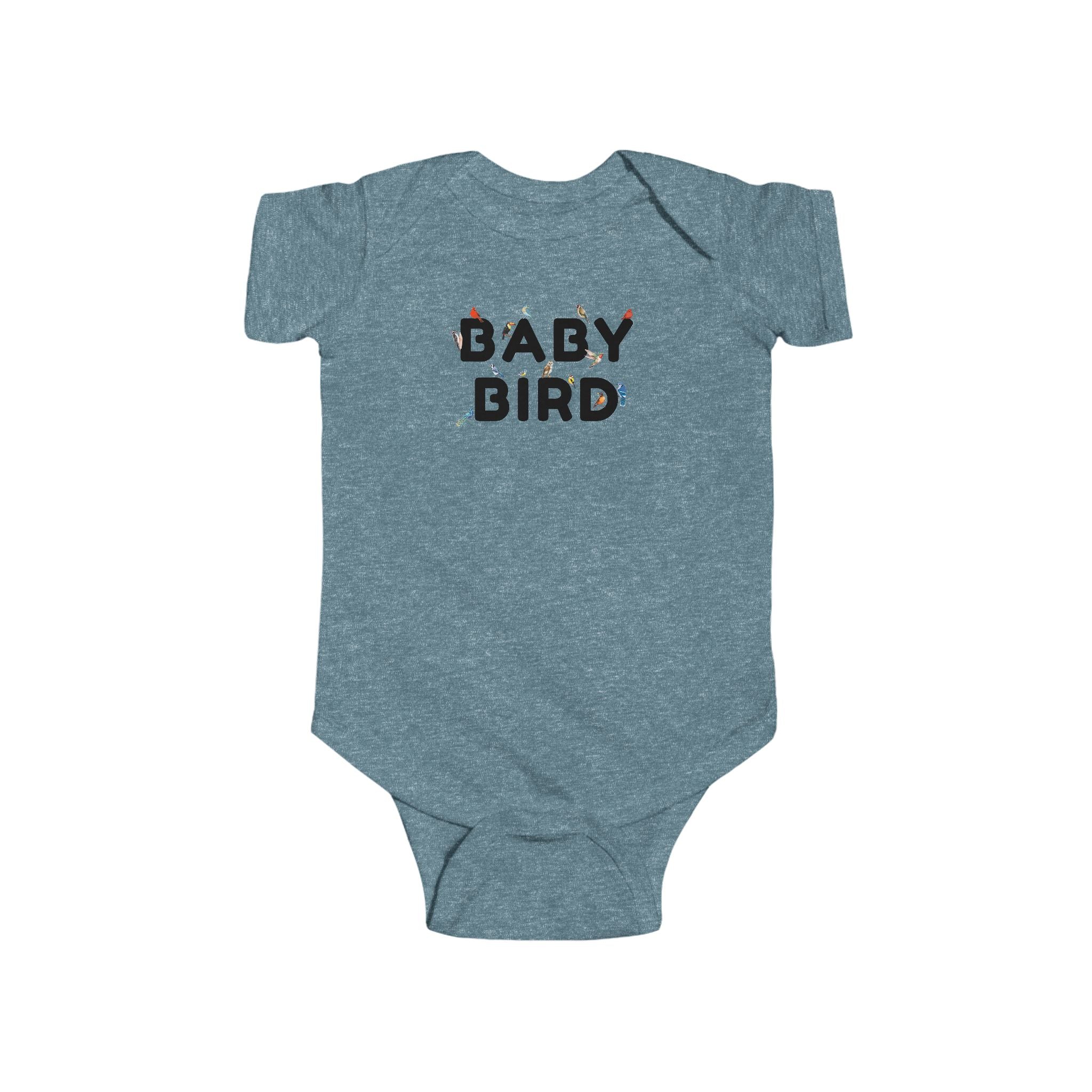 Baby Bird Infant Bodysuit — Cute Woodland Newborn Onesie