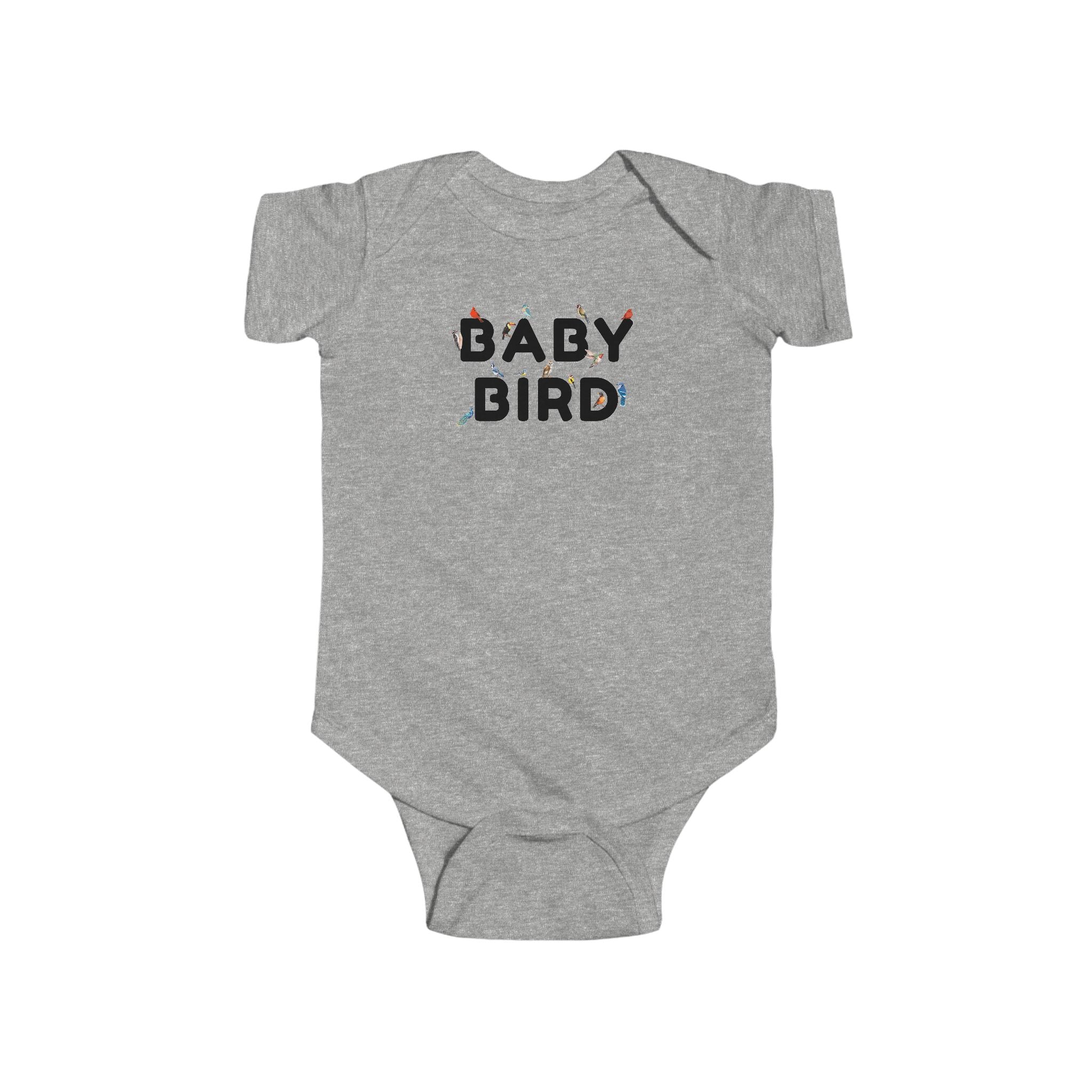 Baby Bird Infant Bodysuit — Cute Woodland Newborn Onesie