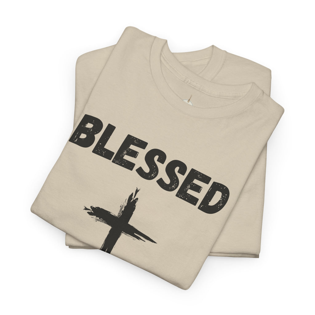 Blessed Cross T-Shirt — Christian Faith Tee