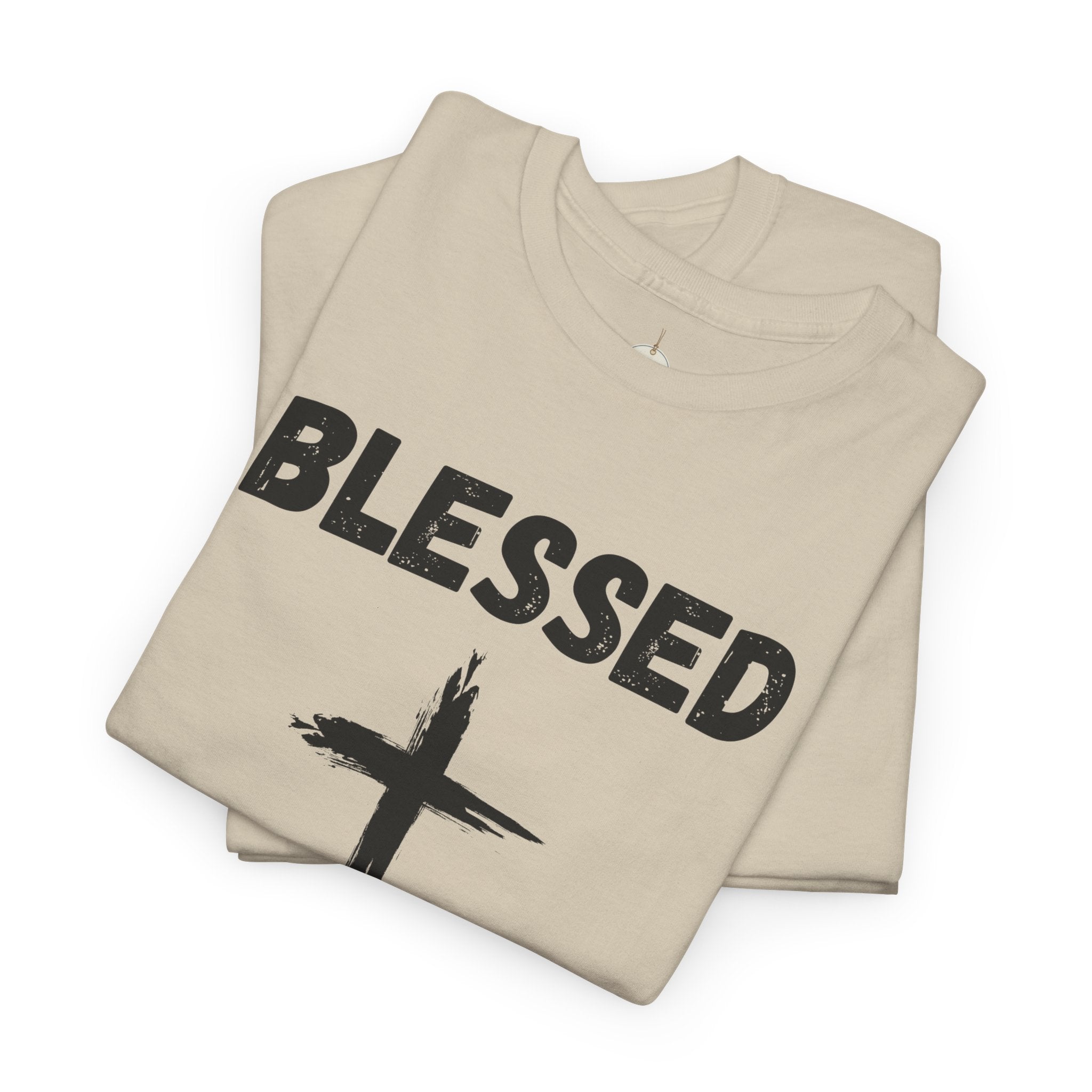 Blessed Cross T-Shirt — Christian Faith Tee