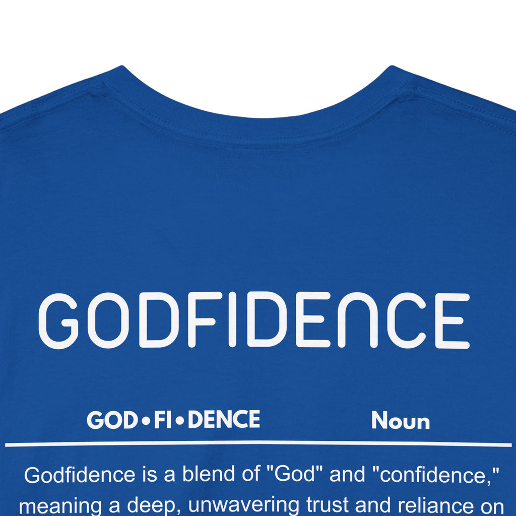Godfidence definition tee | Christian faith shirt, faith-based typography