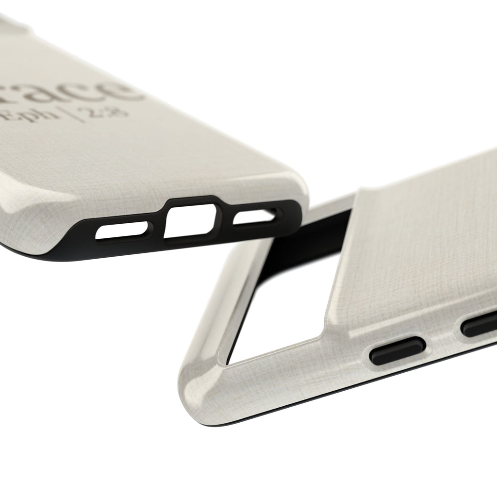 Grace (Ephesians 2:8) Phone Case — Minimalist Christian Inspirational Tough Case