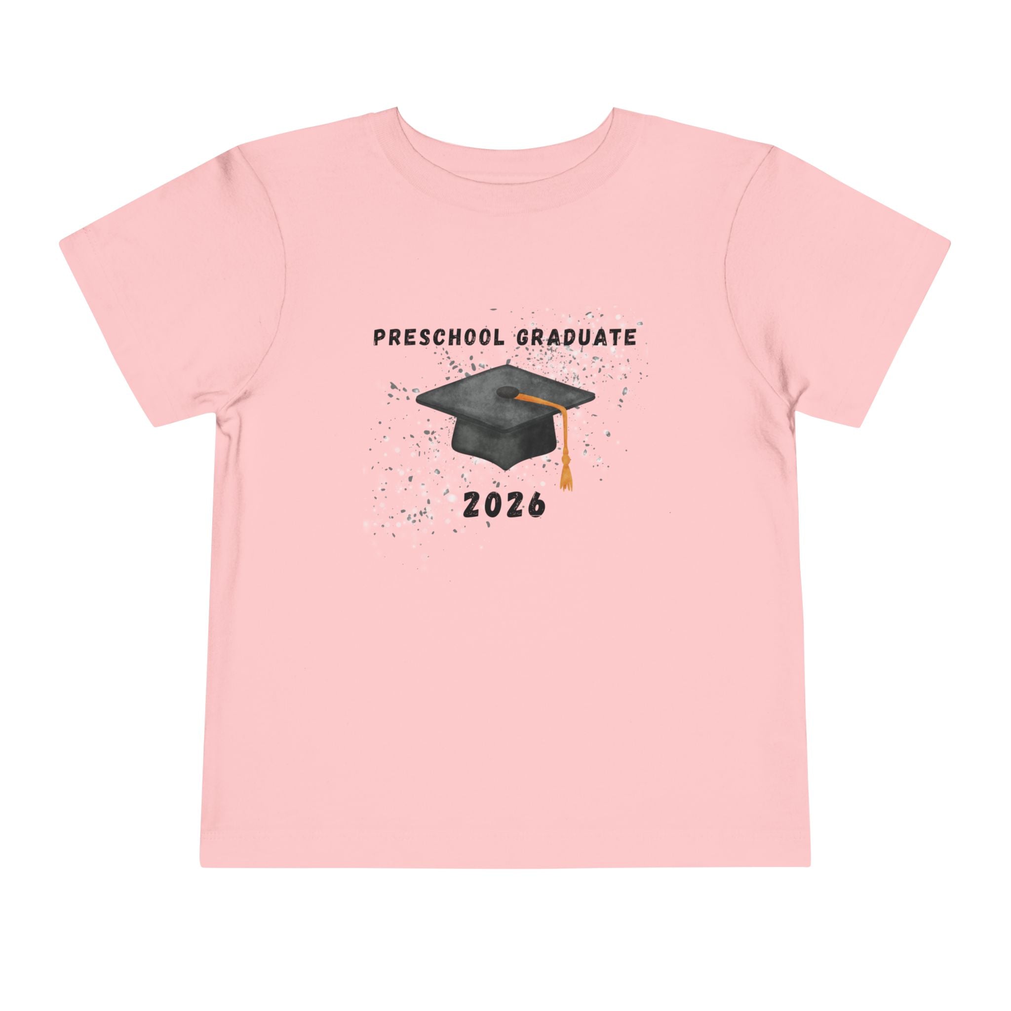 Preschool Graduate 2026 Toddler Tee - Graduation Cap Celebration Shirt