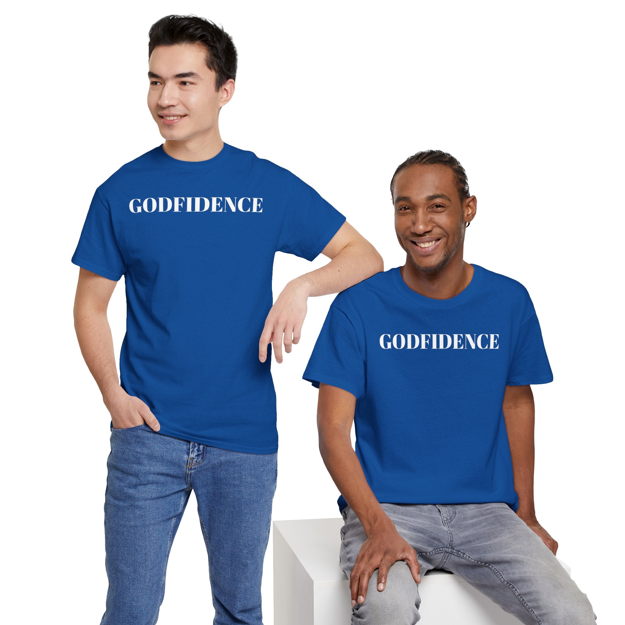 Godfidence definition tee | Christian faith shirt, faith-based typography
