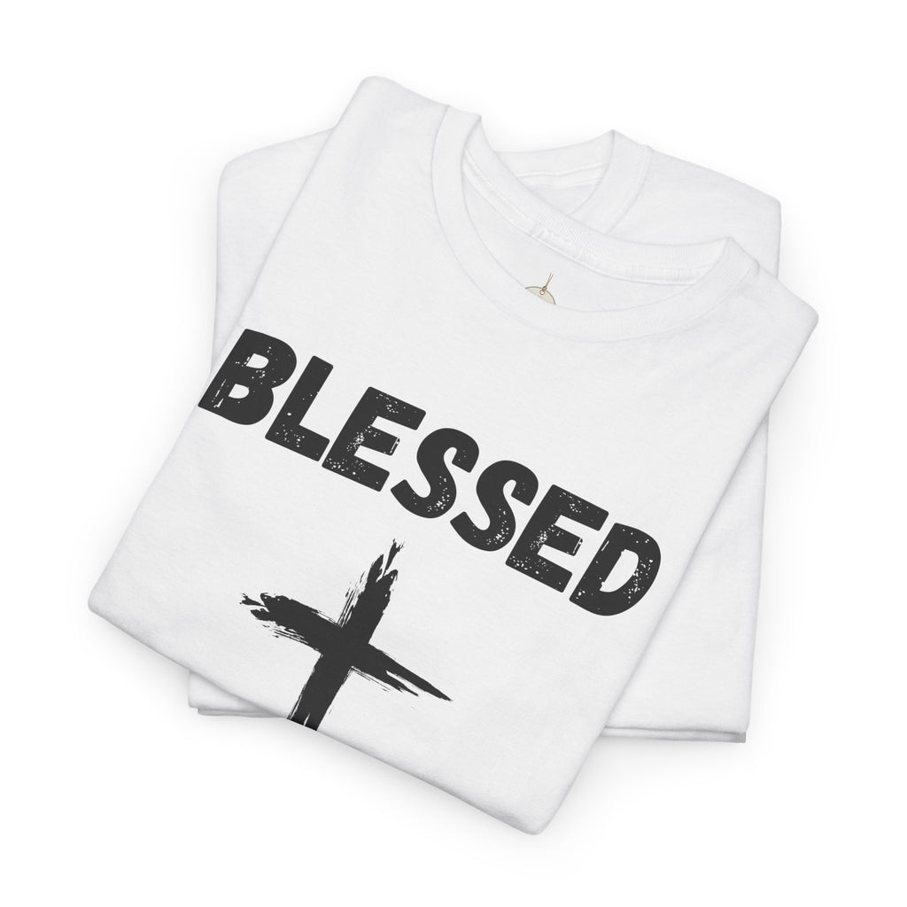 Blessed Cross T-Shirt — Christian Faith Tee