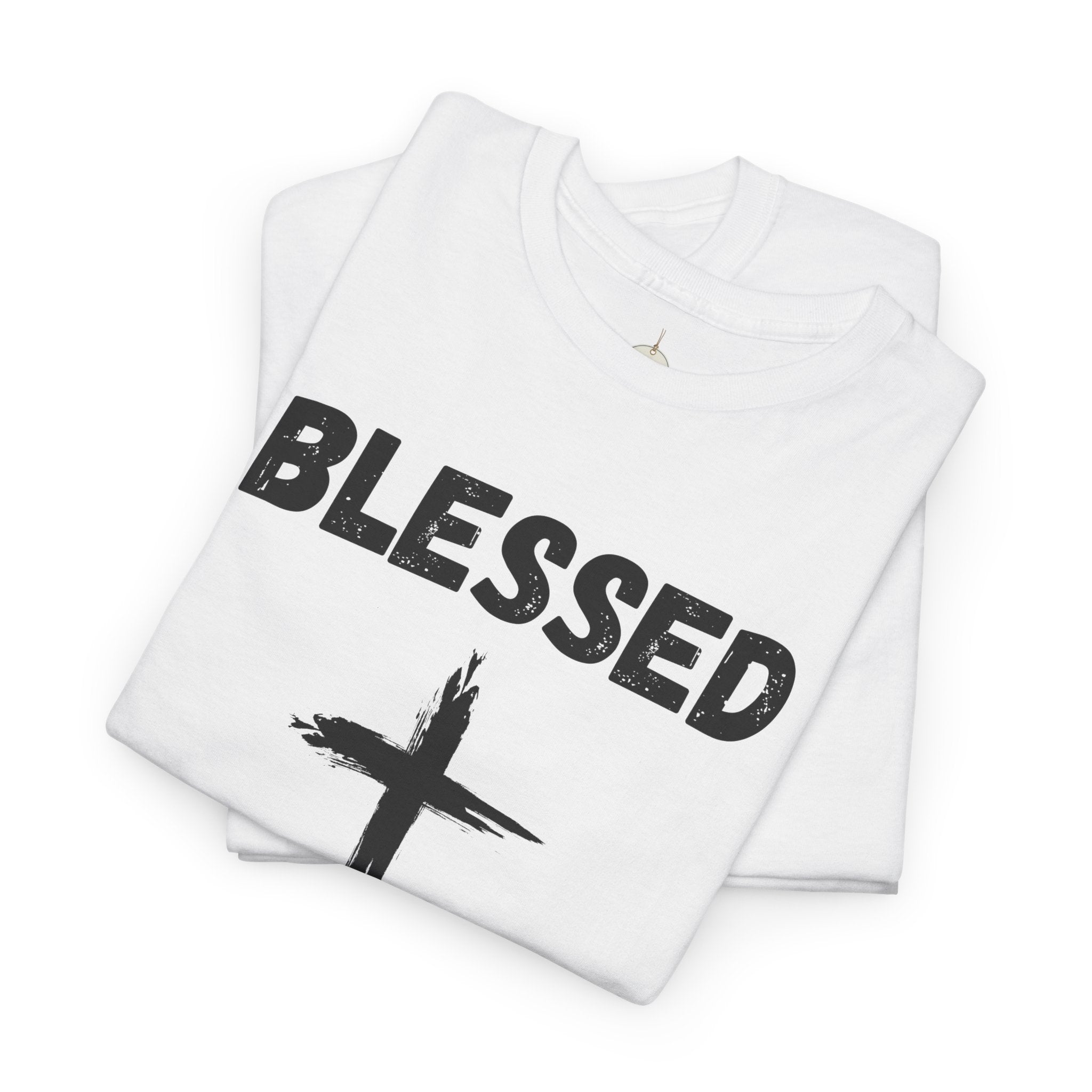 Blessed Cross T-Shirt — Christian Faith Tee