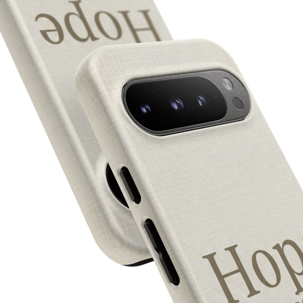 Hope (Jeremiah 29:11) Phone Case — Minimalist Christian Inspirational Cover