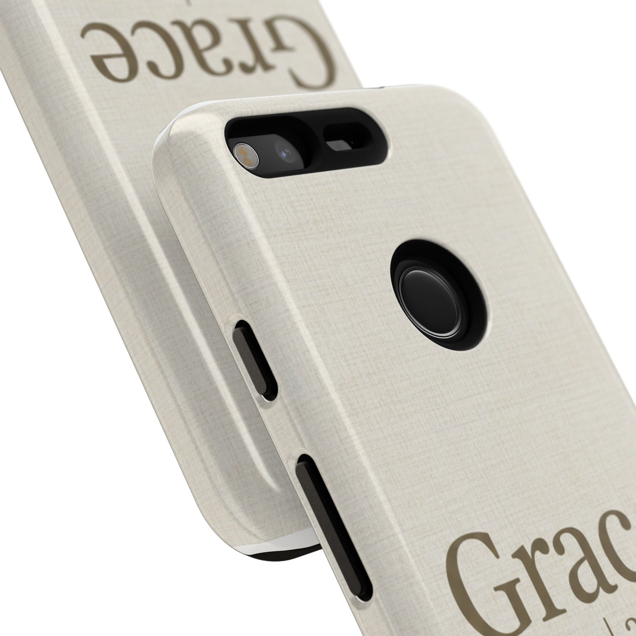 Grace (Ephesians 2:8) Phone Case — Minimalist Christian Inspirational Tough Case