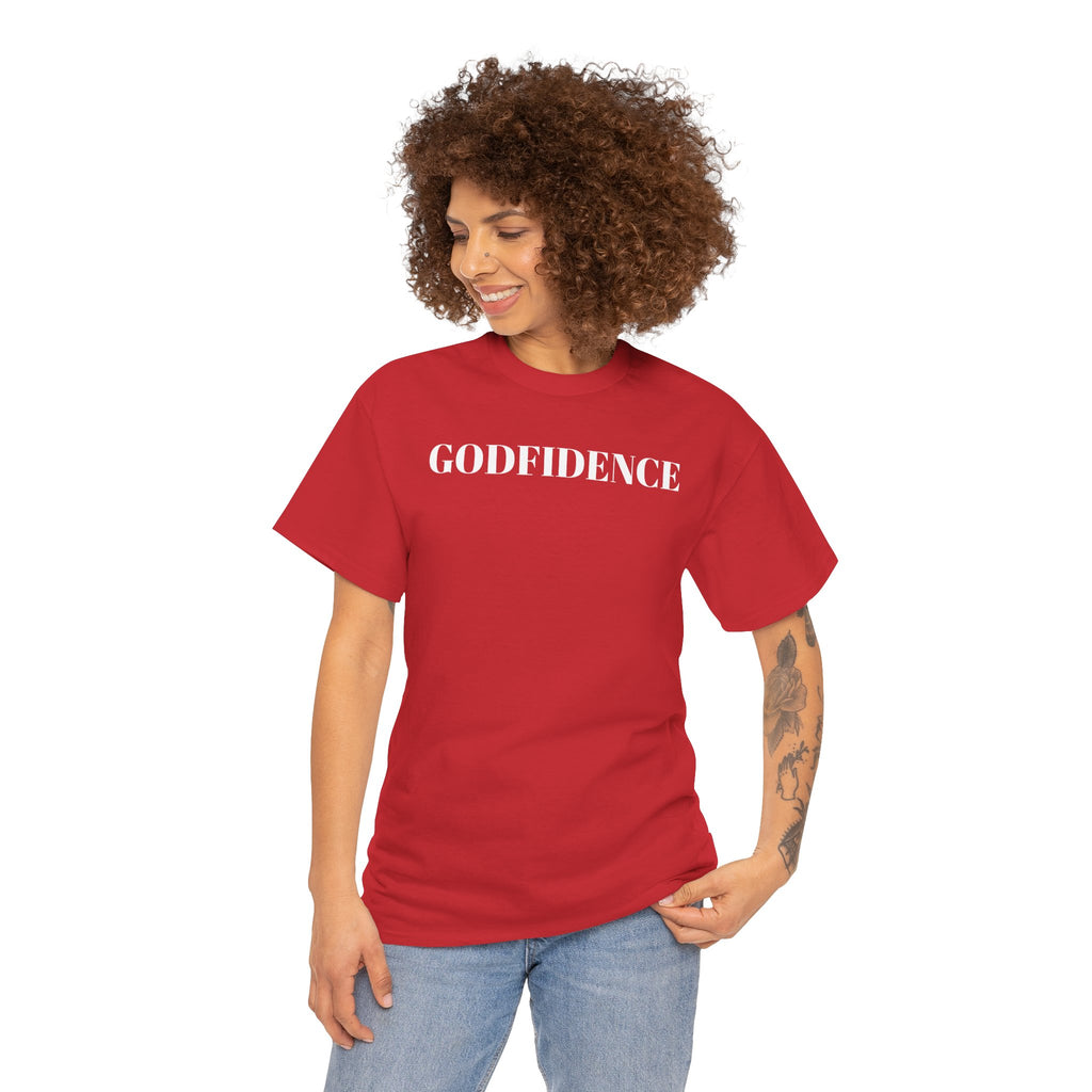 Godfidence definition tee | Christian faith shirt, faith-based typography