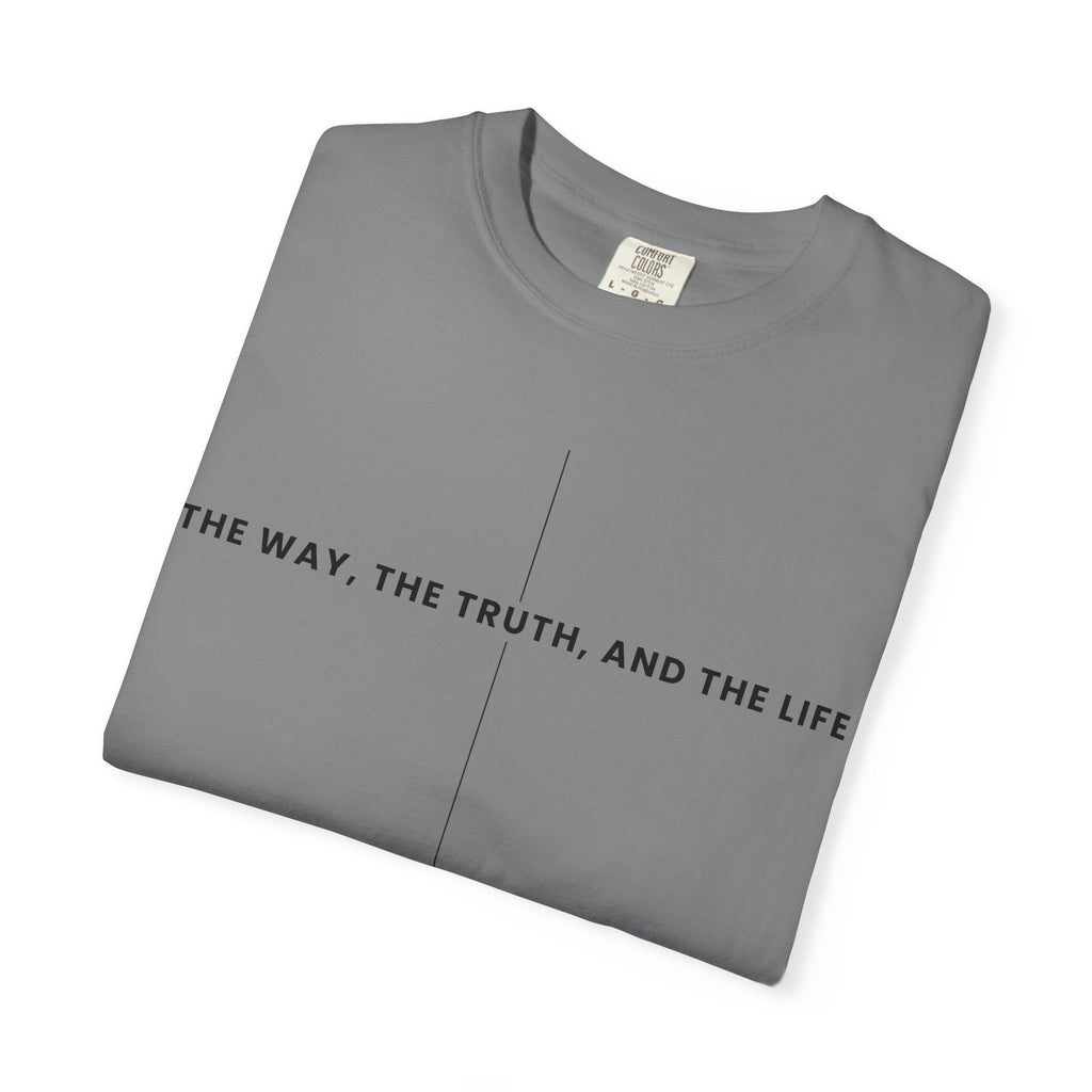 The Way The Truth And The Life T-shirt | Minimal Christian Scripture Tee