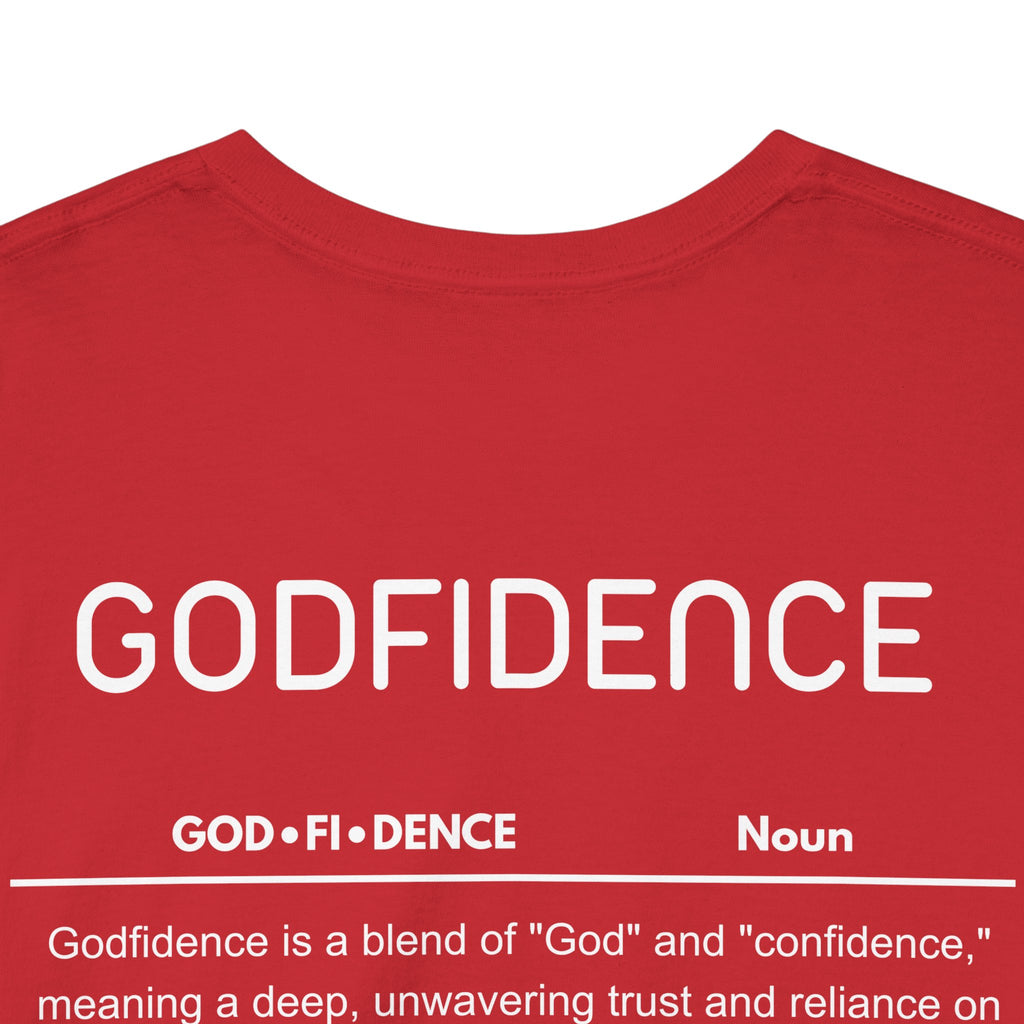 Godfidence definition tee | Christian faith shirt, faith-based typography
