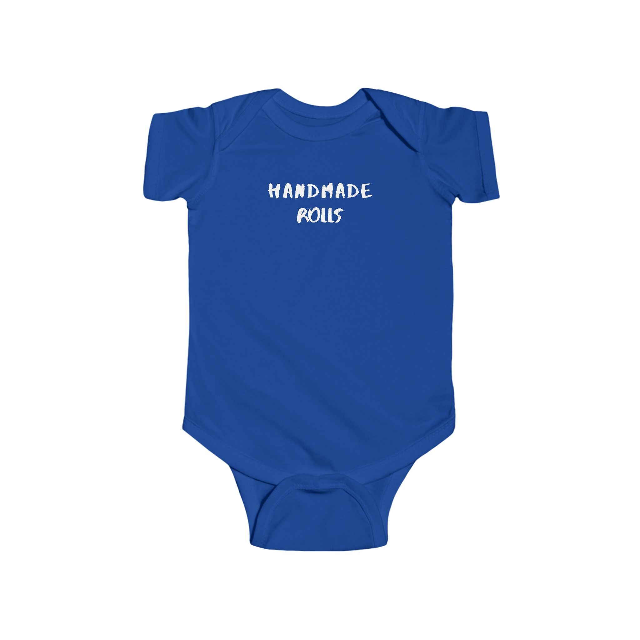 Handmade Rolls Infant Bodysuit — Cute Minimal Baby Onesie