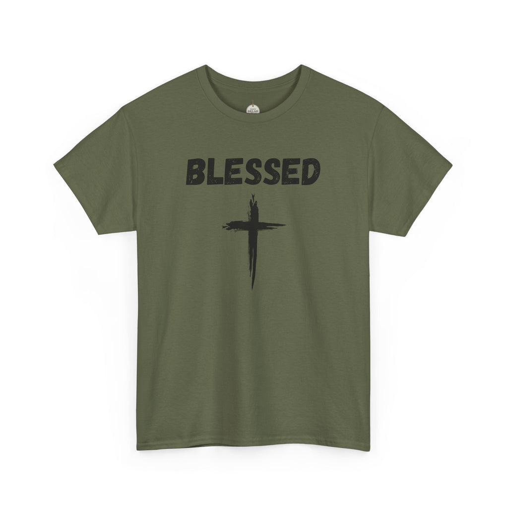 Blessed Cross T-Shirt — Christian Faith Tee