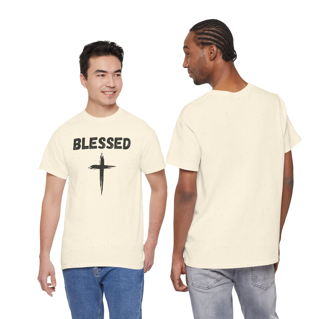 Blessed Cross T-Shirt — Christian Faith Tee