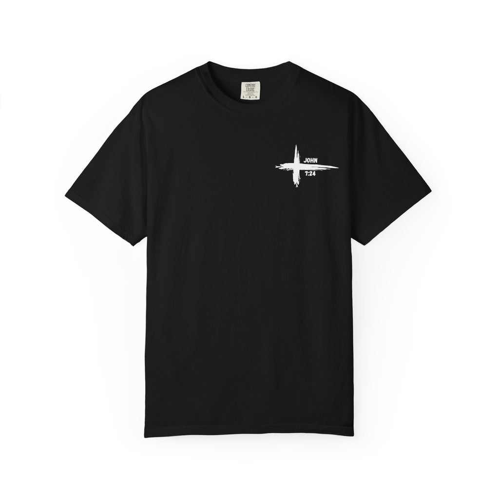 Christian & Tattooed T-Shirt — 'Look Beneath the Surface' Christian Tee John 7:24