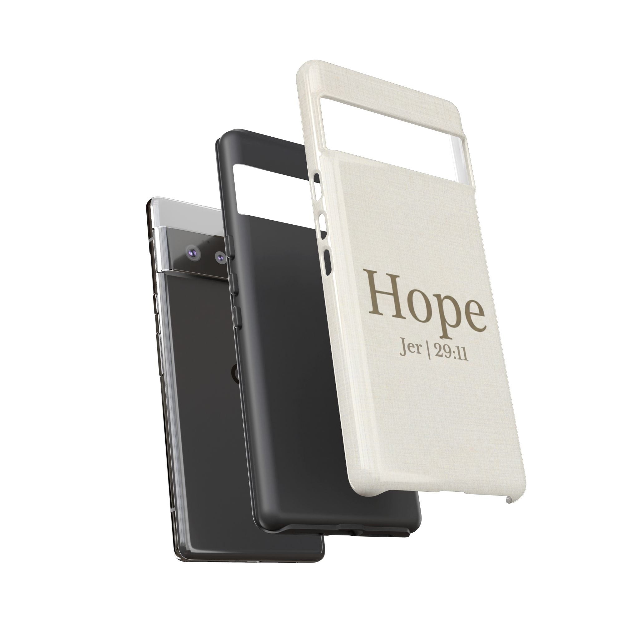 Hope (Jeremiah 29:11) Phone Case — Minimalist Christian Inspirational Cover