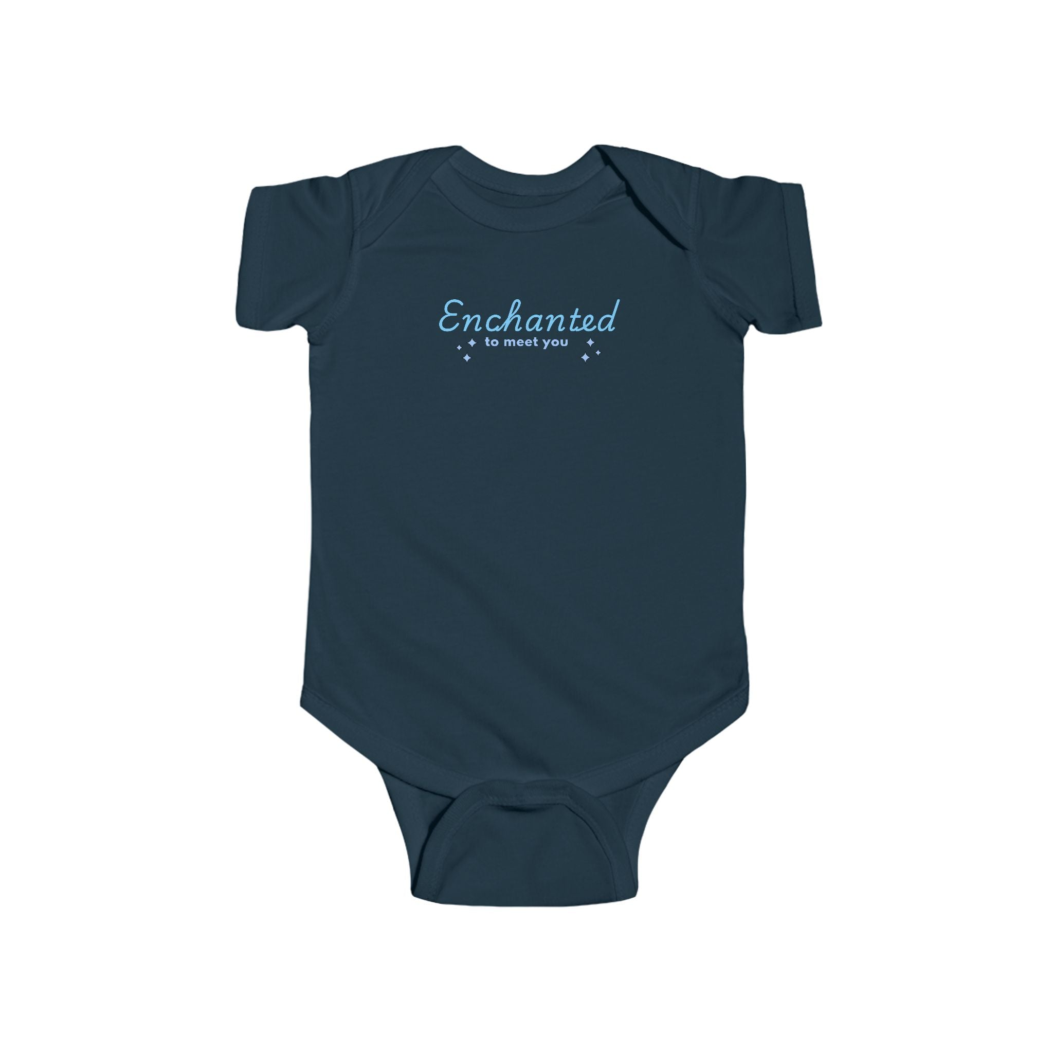 Enchanted to Meet You Baby Bodysuit — Whimsical Magical Infant Onesie