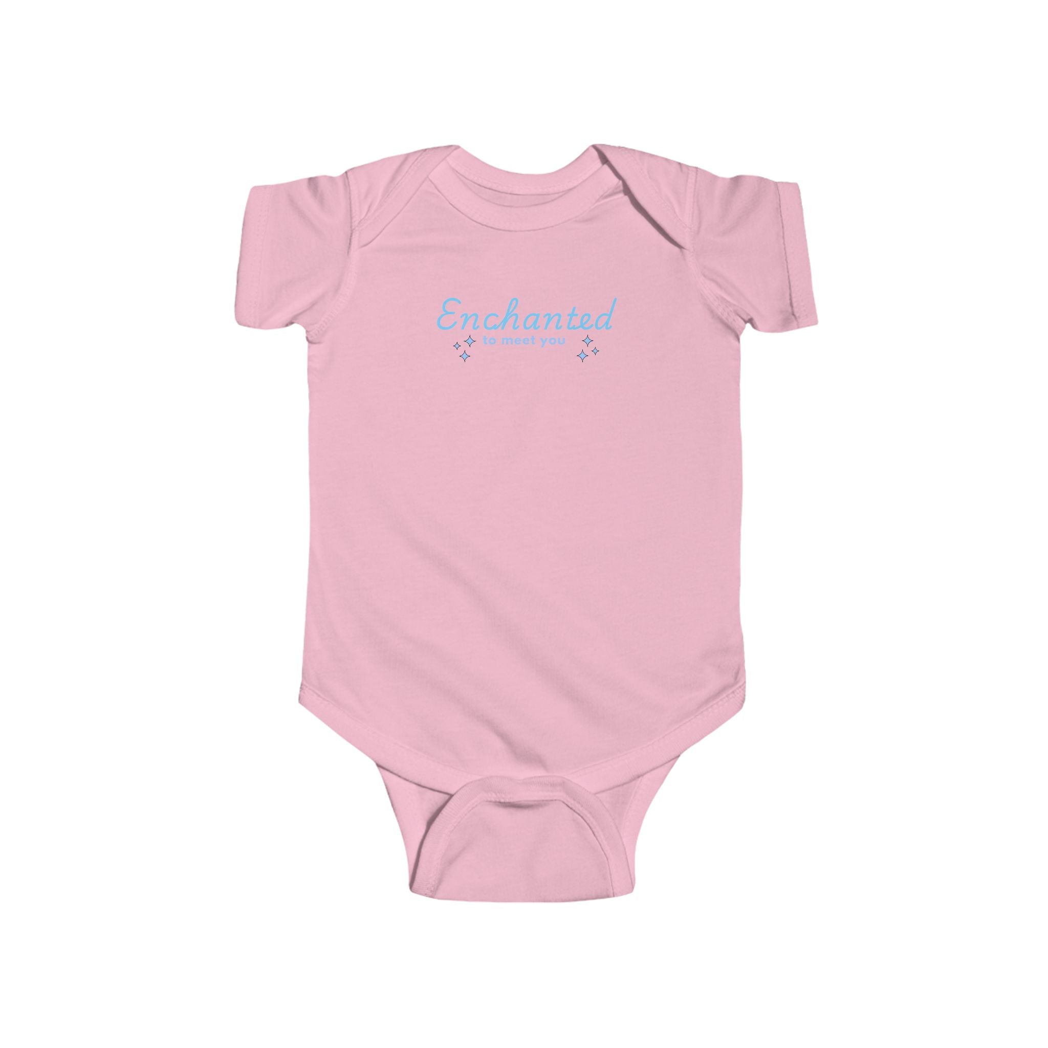 Enchanted to Meet You Baby Bodysuit — Whimsical Magical Infant Onesie