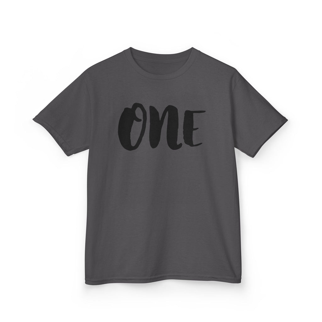 Kids 'One' Birthday T‑Shirt — First Birthday Outfit