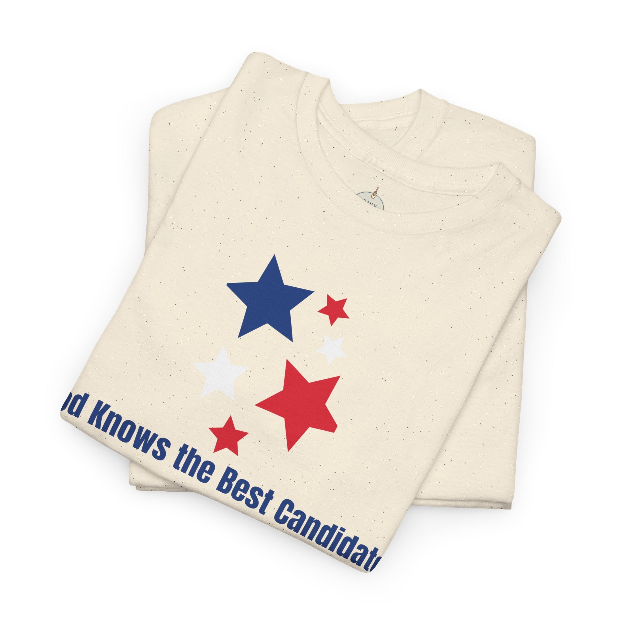 God Knows the Best Candidate Tee — Patriotic Christian Election T-Shirt