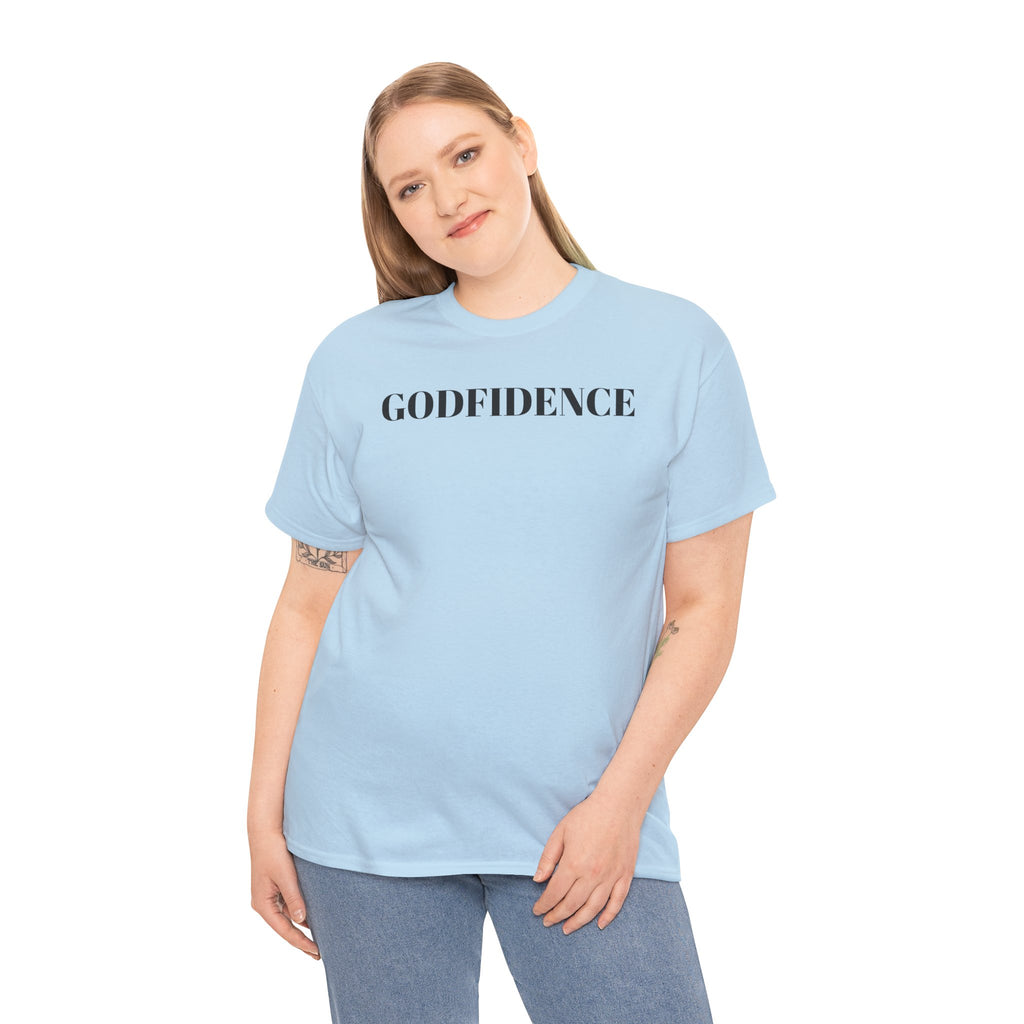 Godfidence definition tee | Christian faith shirt, faith-based typography