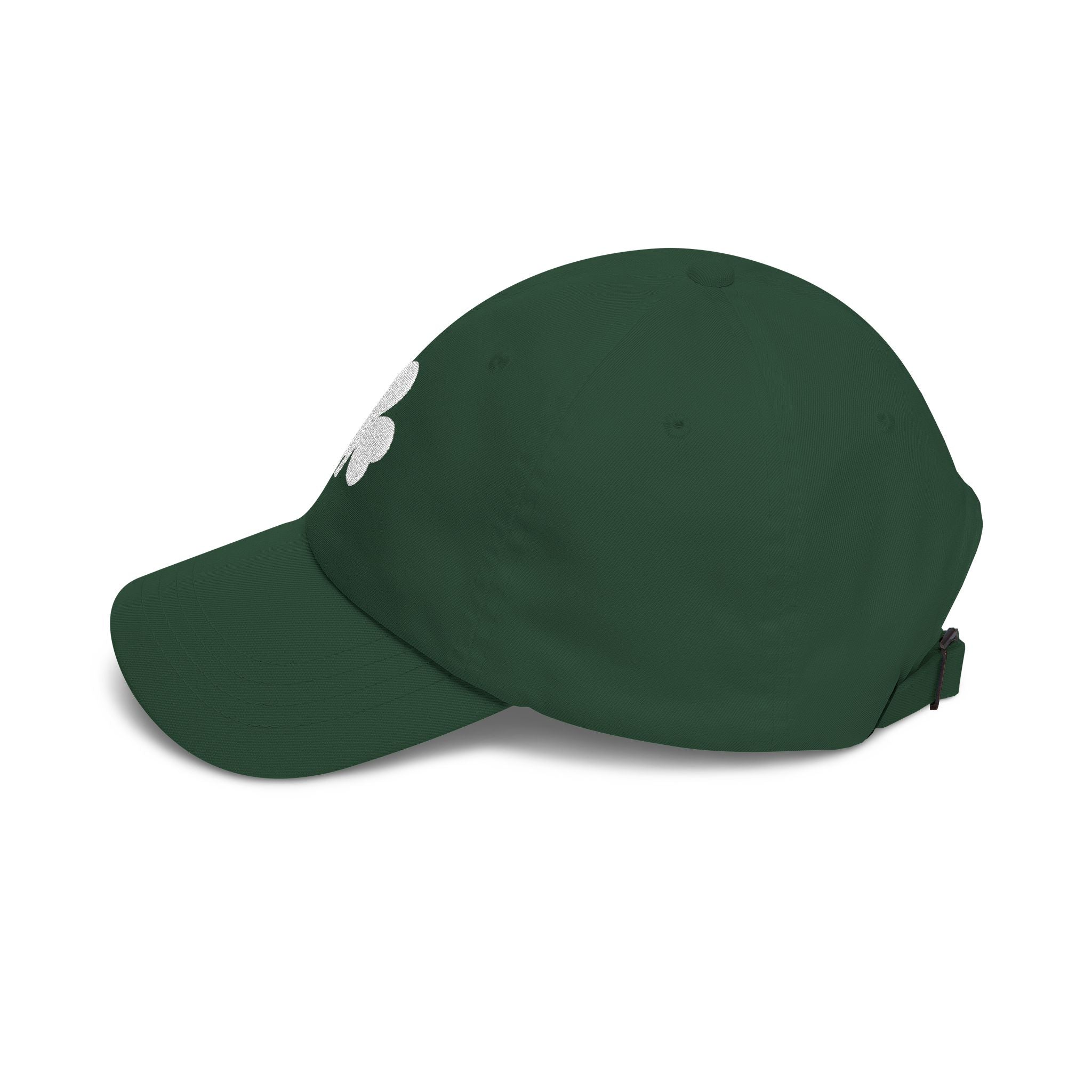 Embroidered Shamrock Dad Cap — St. Patrick’s Day Classic Green Baseball Hat