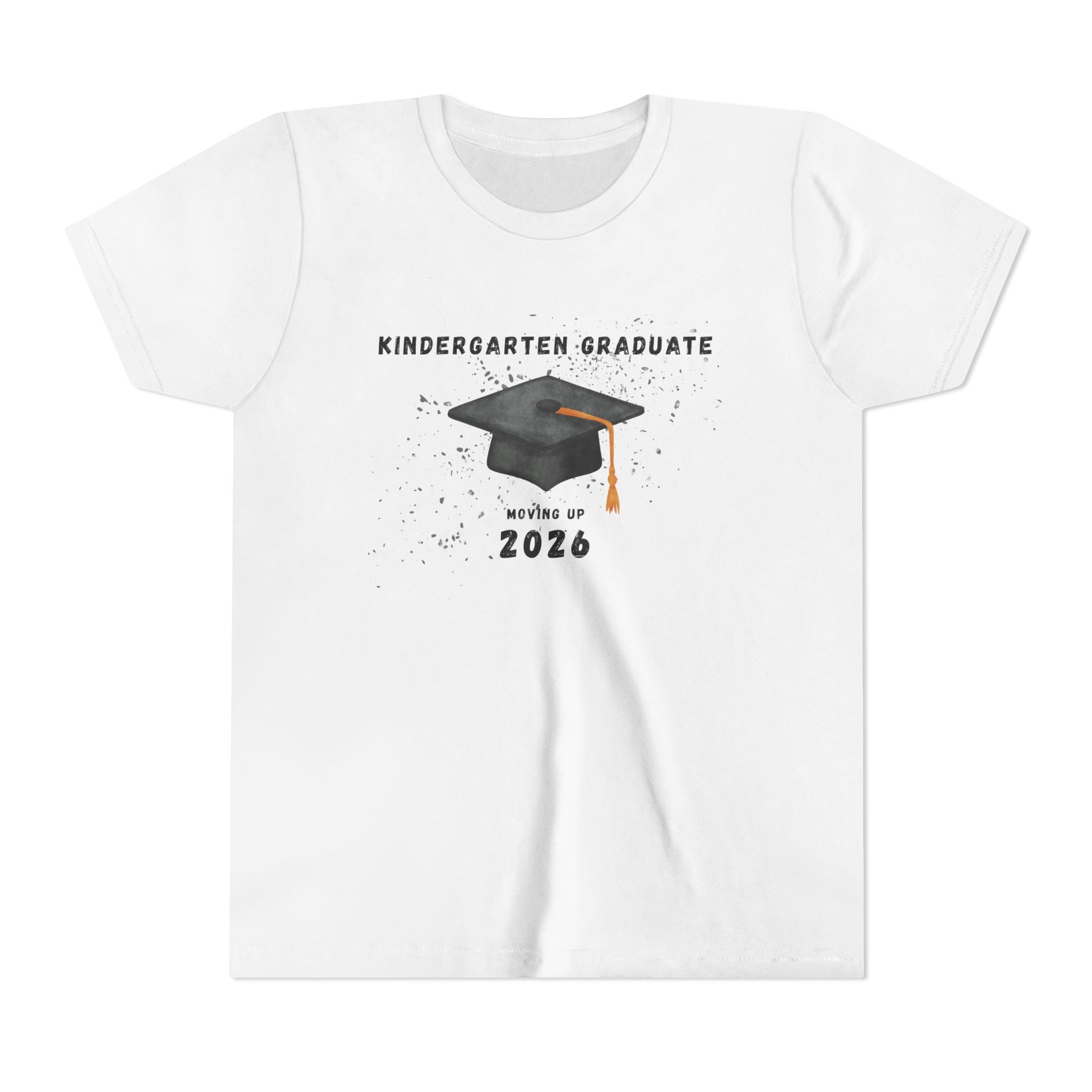 Kindergarten Graduate 2026 Youth Tee — Graduation Cap Graphic
