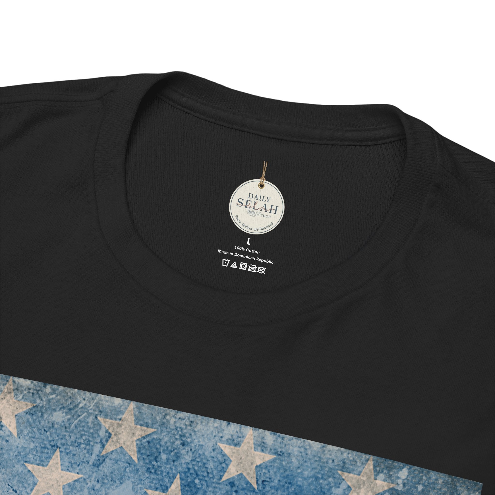 God First 250 Years Vintage American Flag  and Patriotic T-Shirt