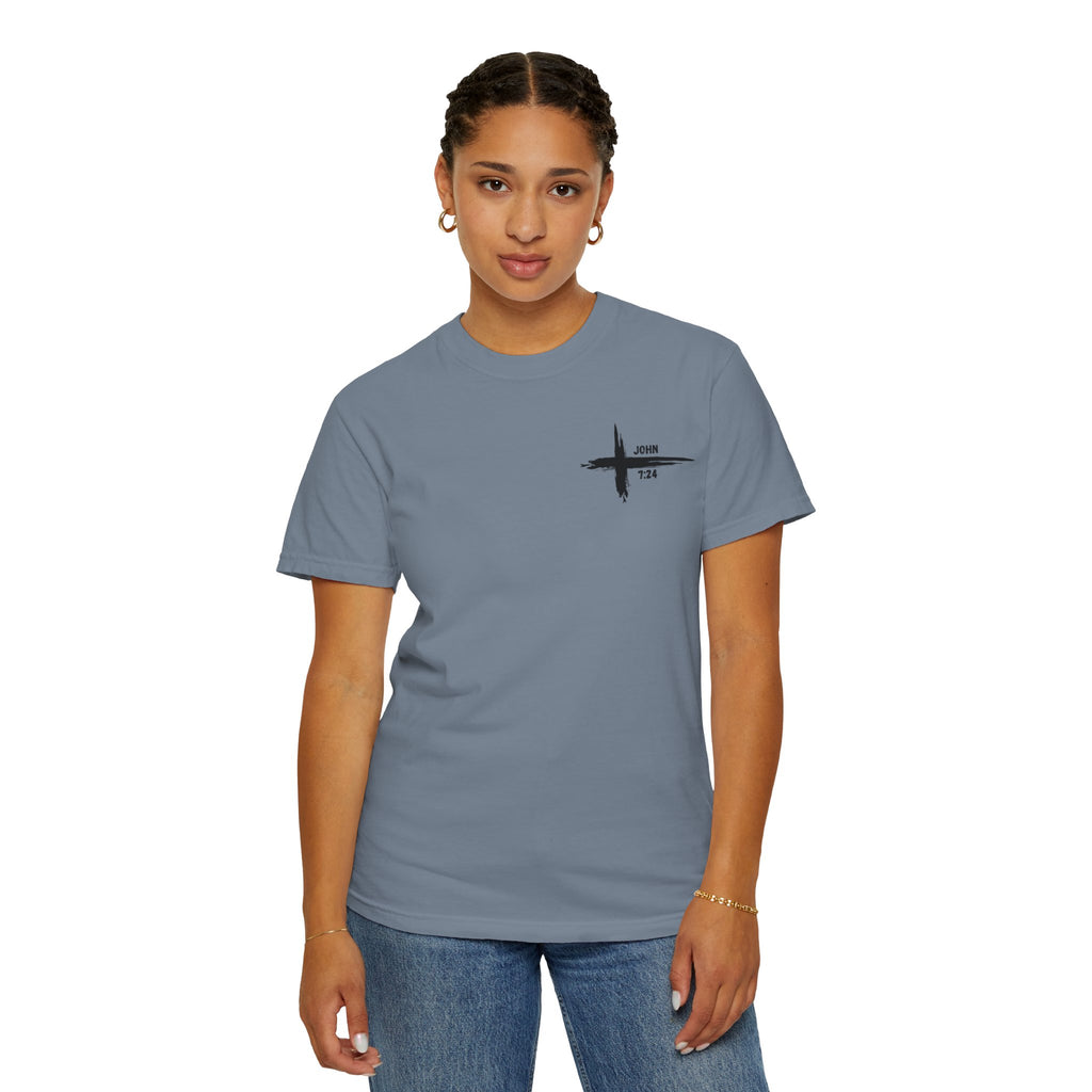 Christian & Tattooed T-Shirt — 'Look Beneath the Surface' Christian Tee John 7:24