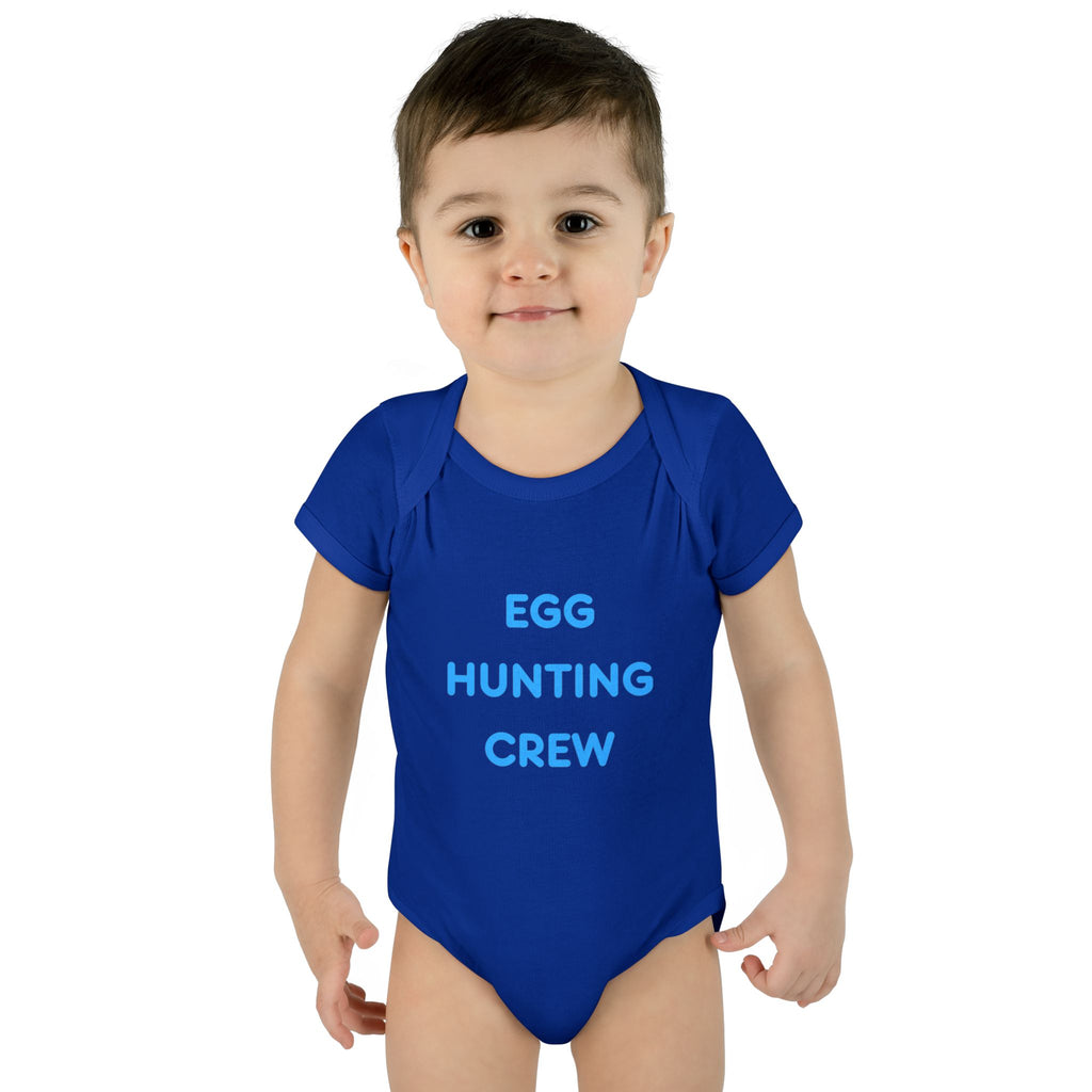 Egg Hunting Crew Infant Bodysuit | Easter Baby Onesie