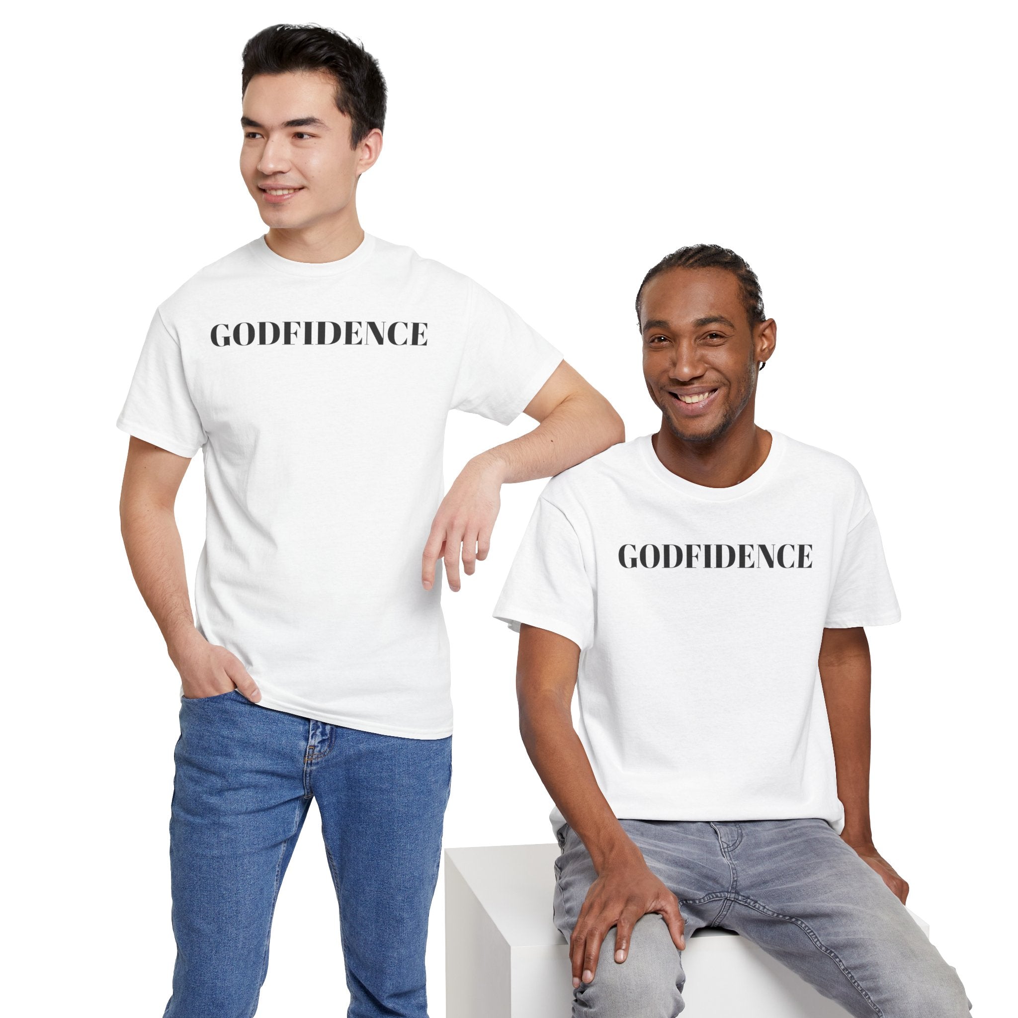 Godfidence definition tee | Christian faith shirt, faith-based typography