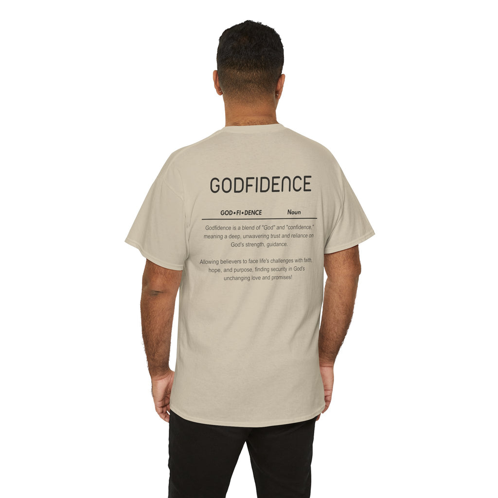 Godfidence definition tee | Christian faith shirt, faith-based typography