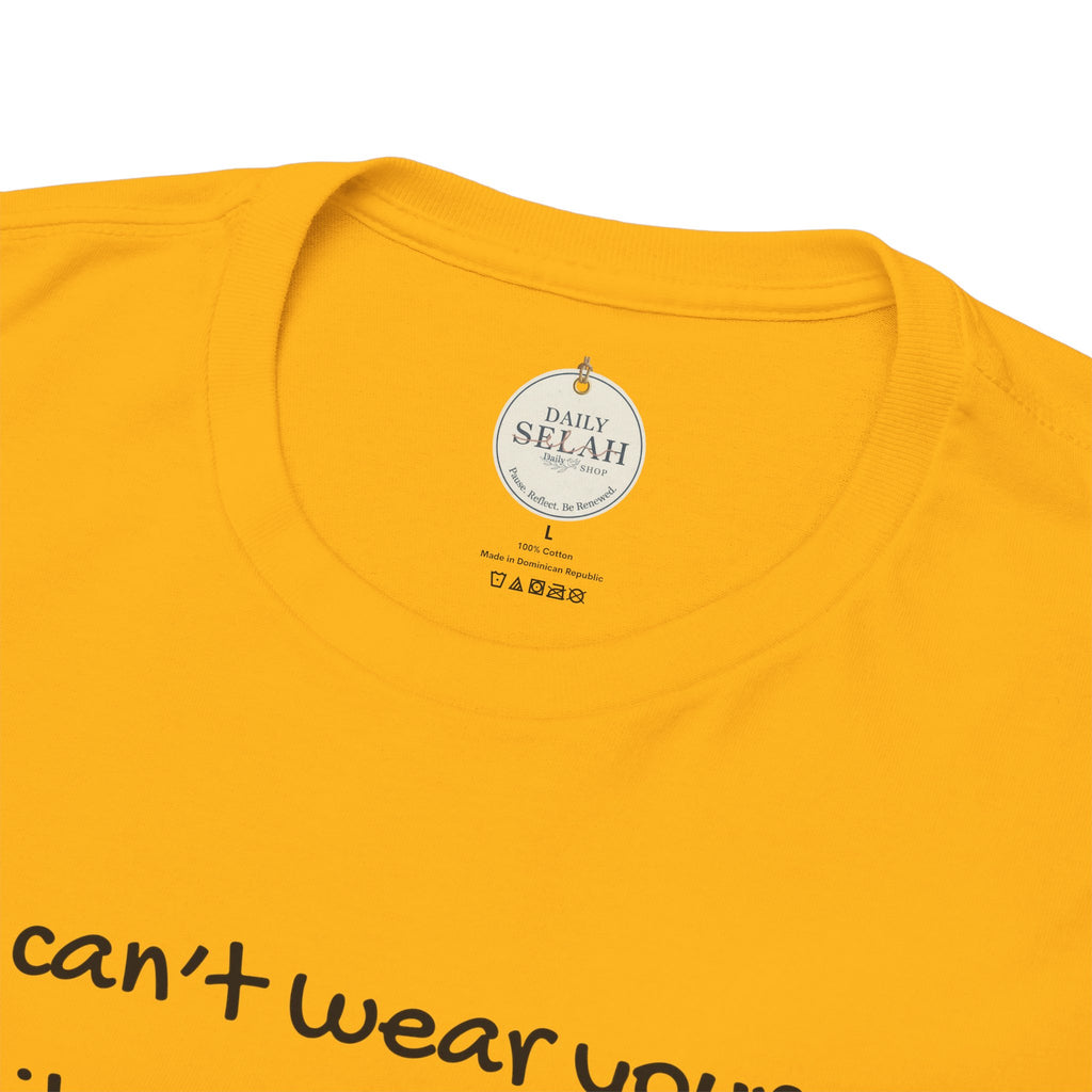 Inspirational Quote Tee — "You can't wear your old identity and walk in your new one." 2 Cor 5:17