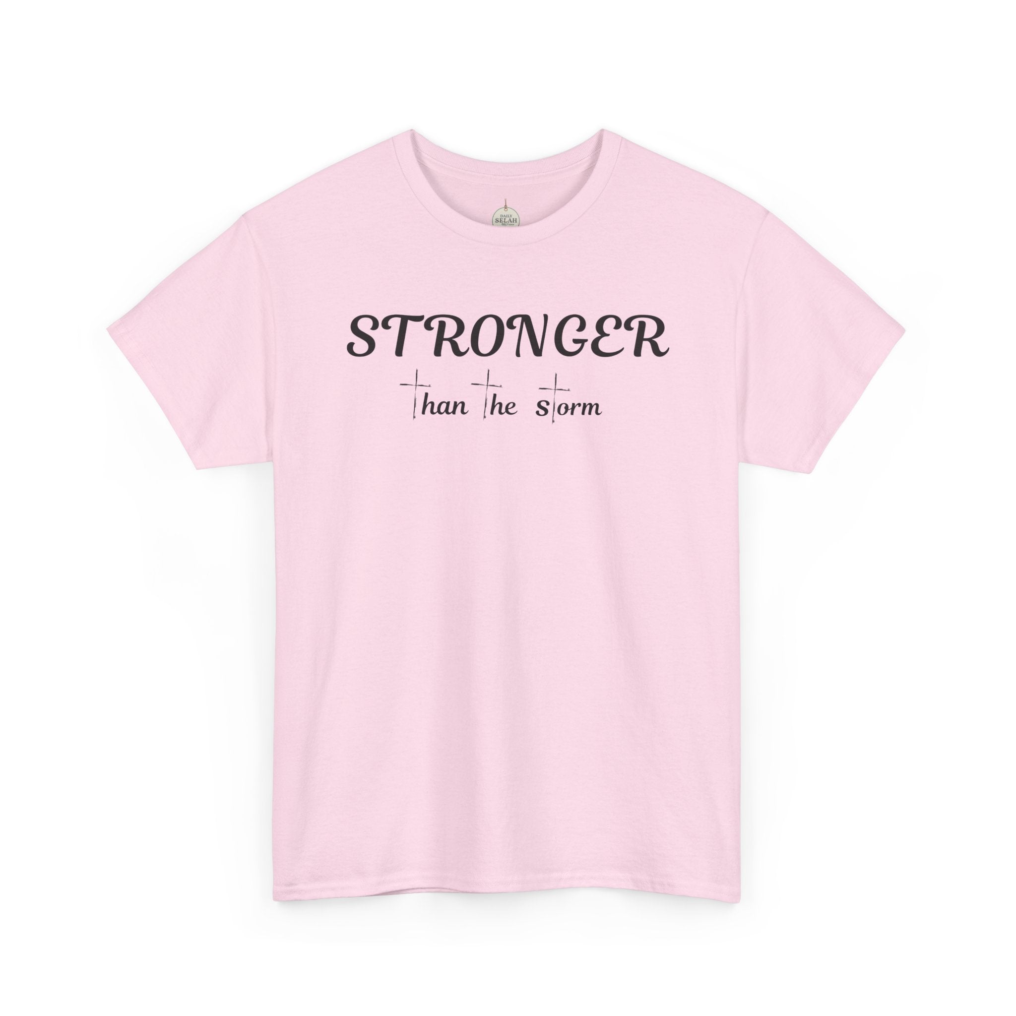 Stronger Than the Storm Tee — Inspirational Motivational T-Shirt