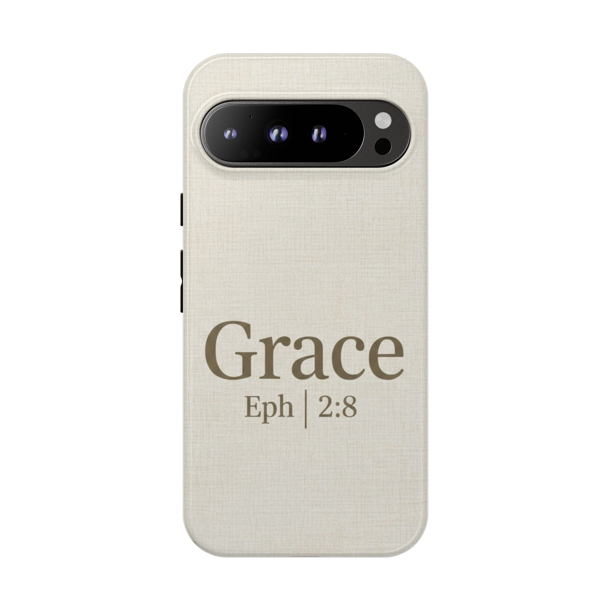 Grace (Ephesians 2:8) Phone Case — Minimalist Christian Inspirational Tough Case